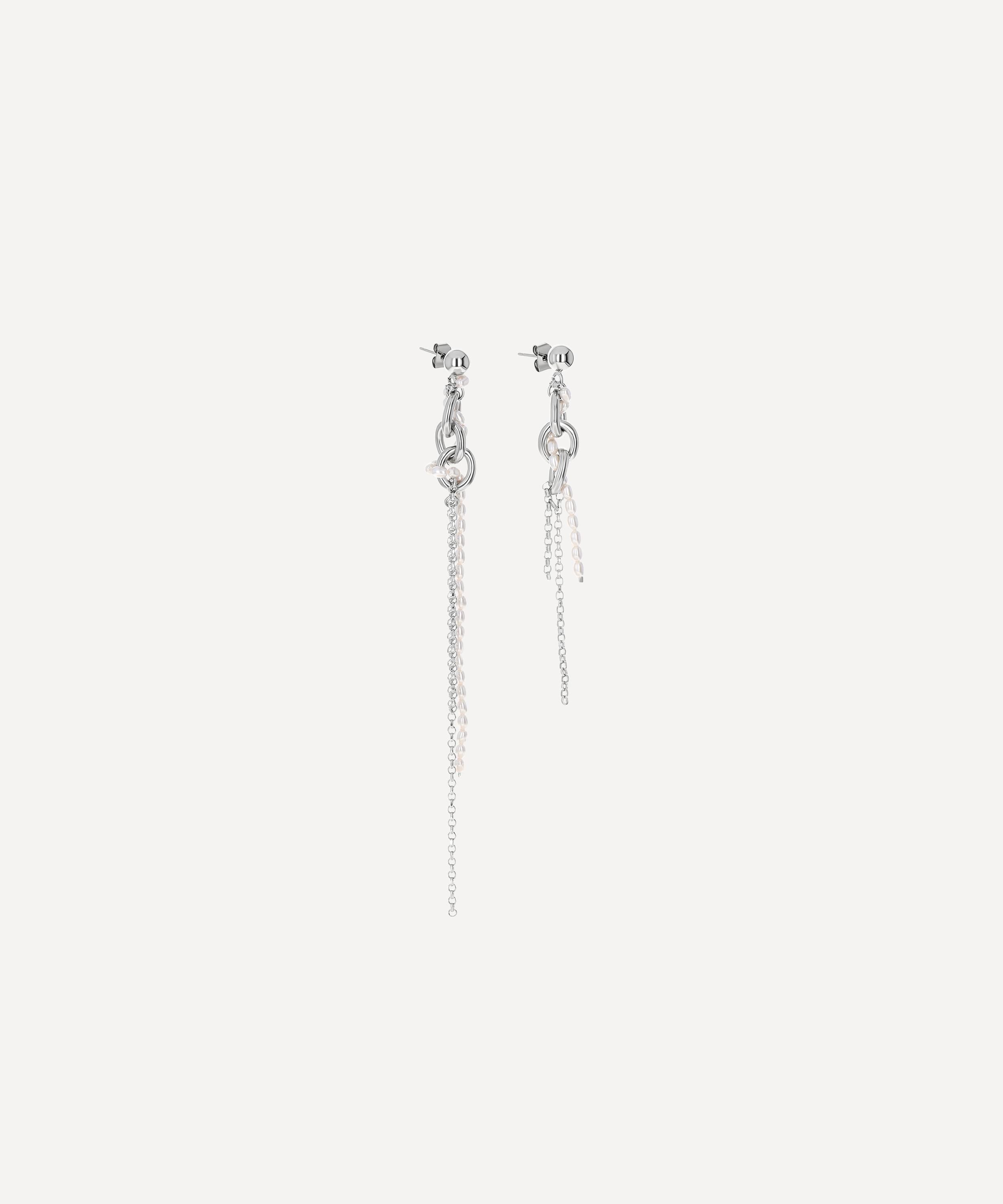 Justine Clenquet - Silver-Tone Salem Drop Earrings