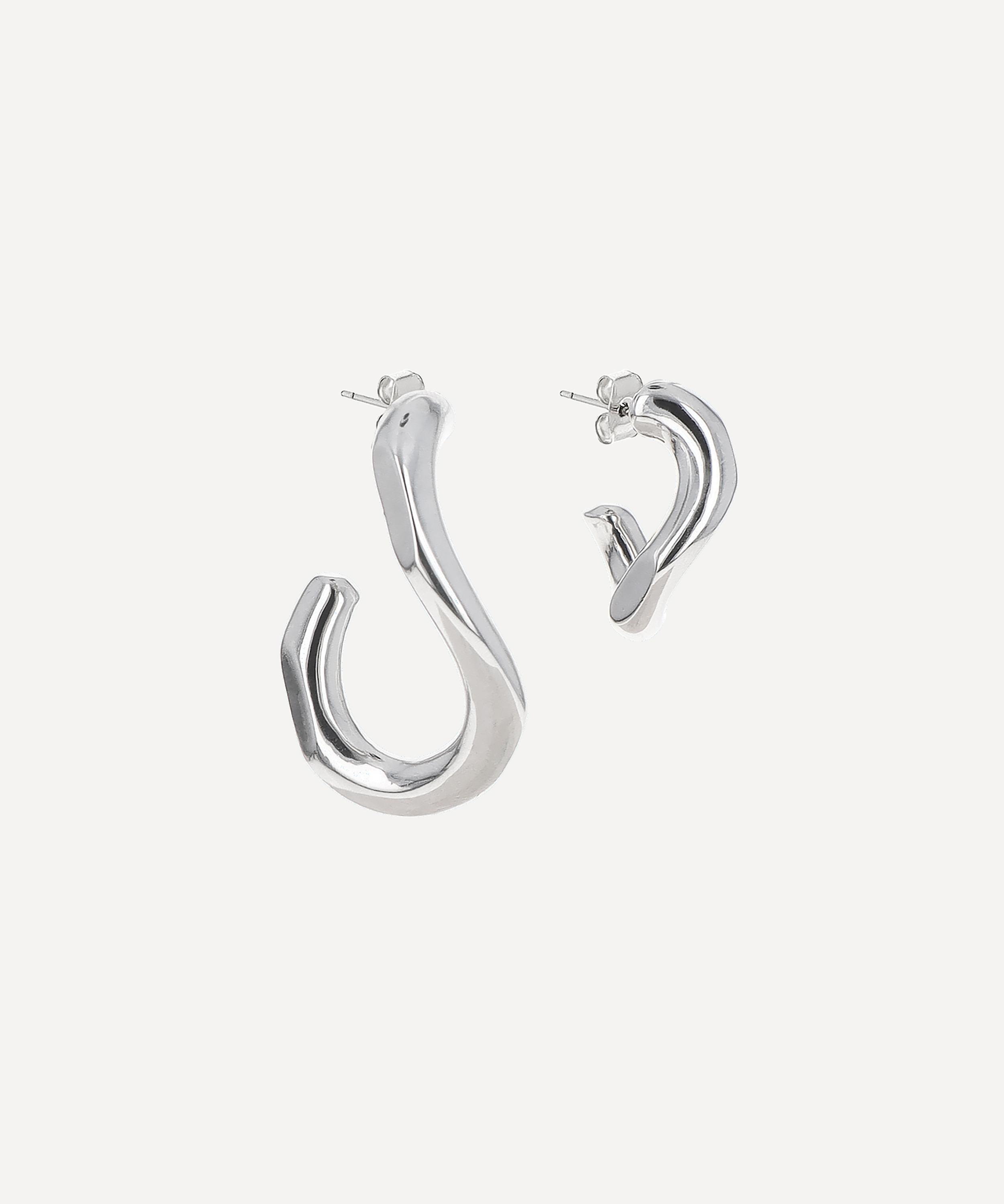 Justine Clenquet - Silver-Tone Yara Earrings