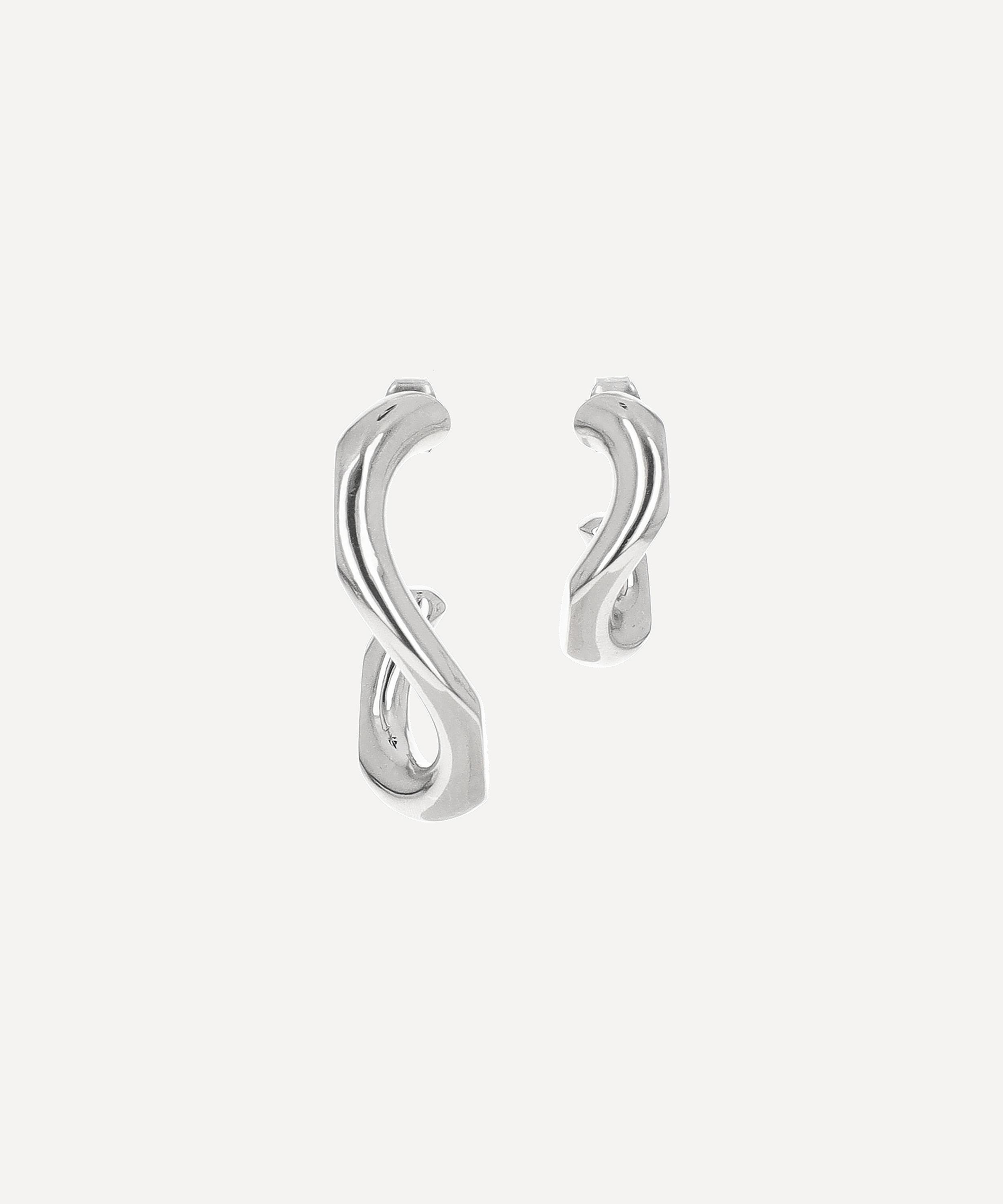 Justine Clenquet - Silver-Tone Yara Earrings image number 2