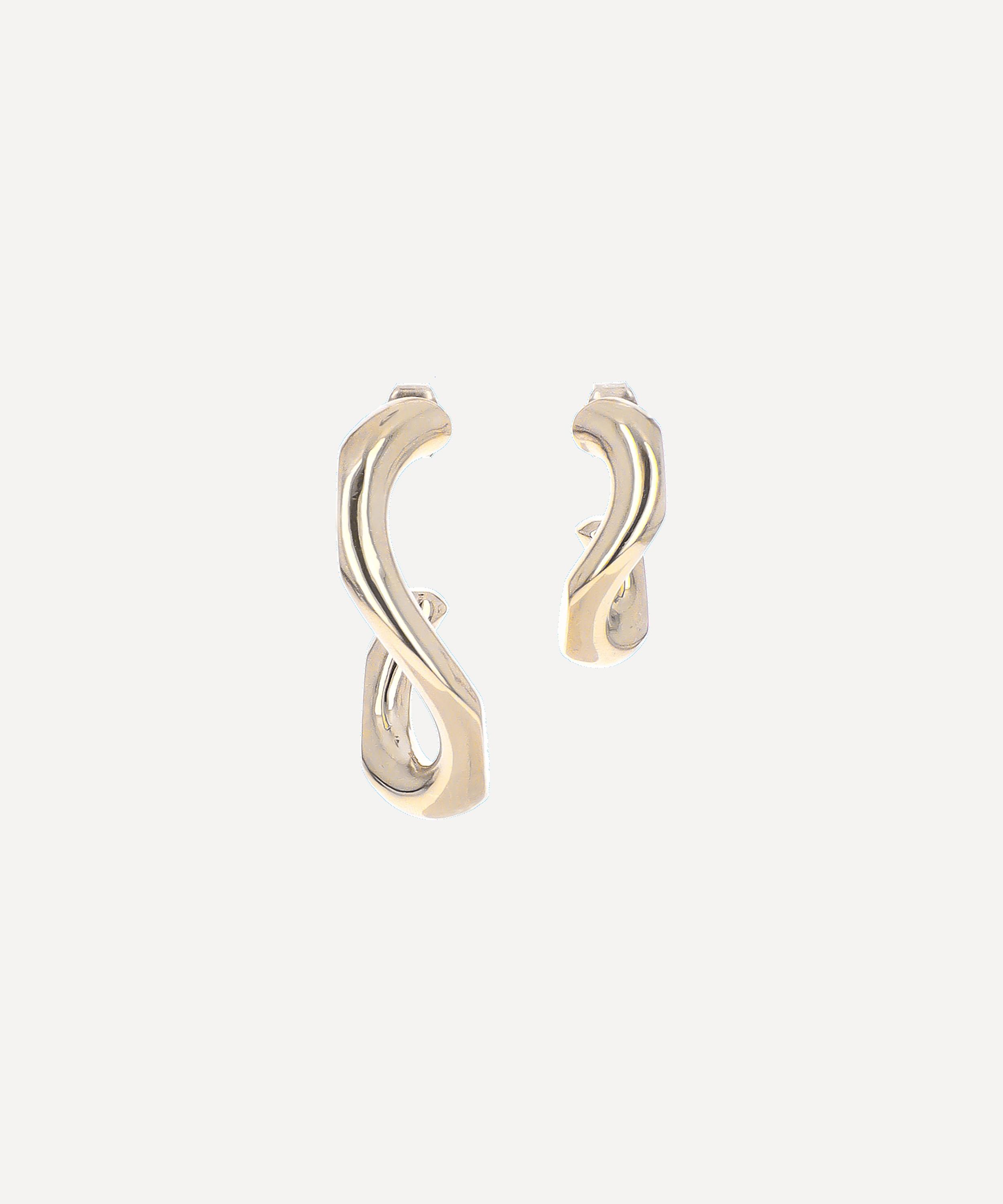Justine Clenquet - Gold-Tone Yara Earrings image number 1