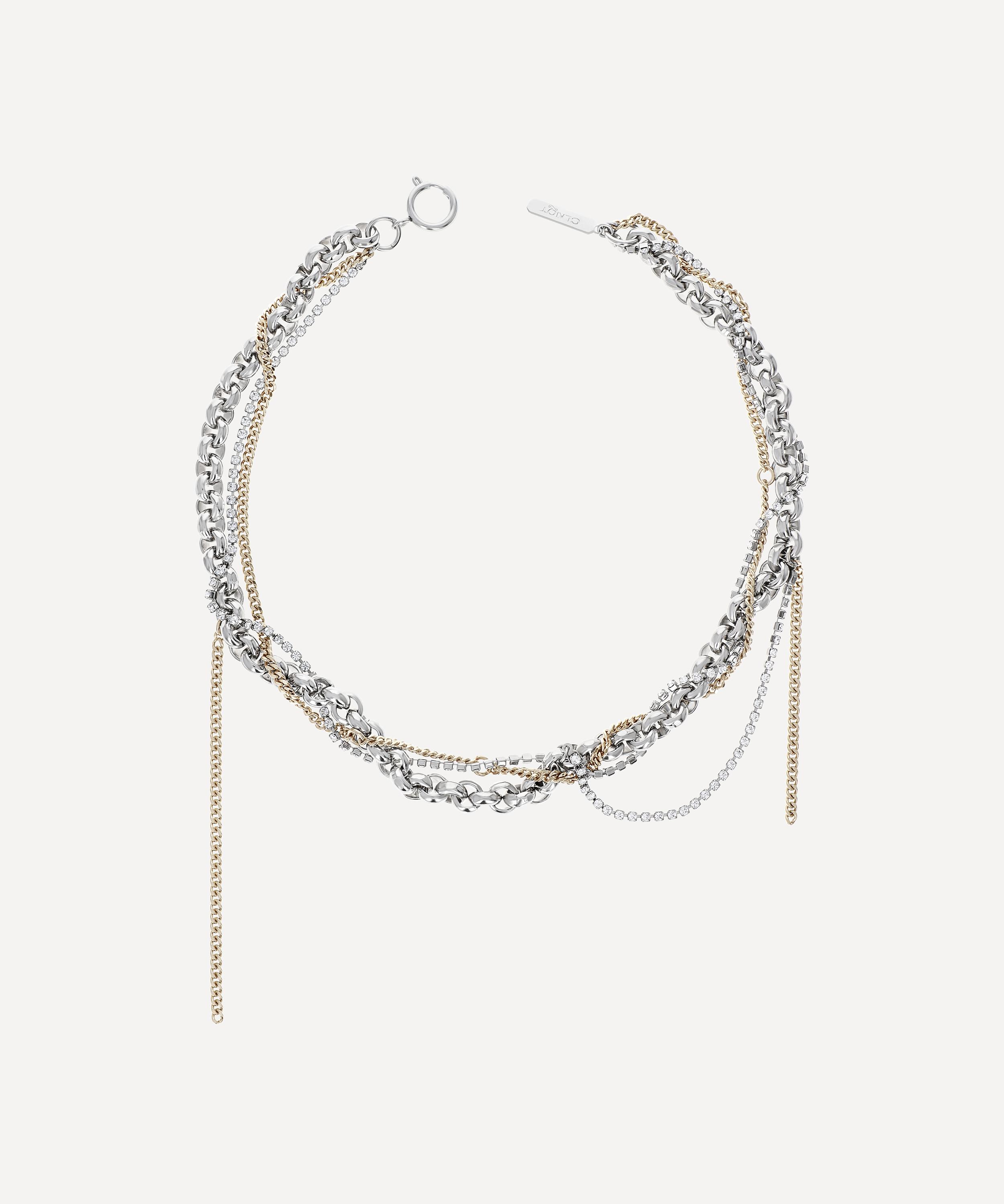 Justine Clenquet - Mixed Metal Celina Chain Necklace
