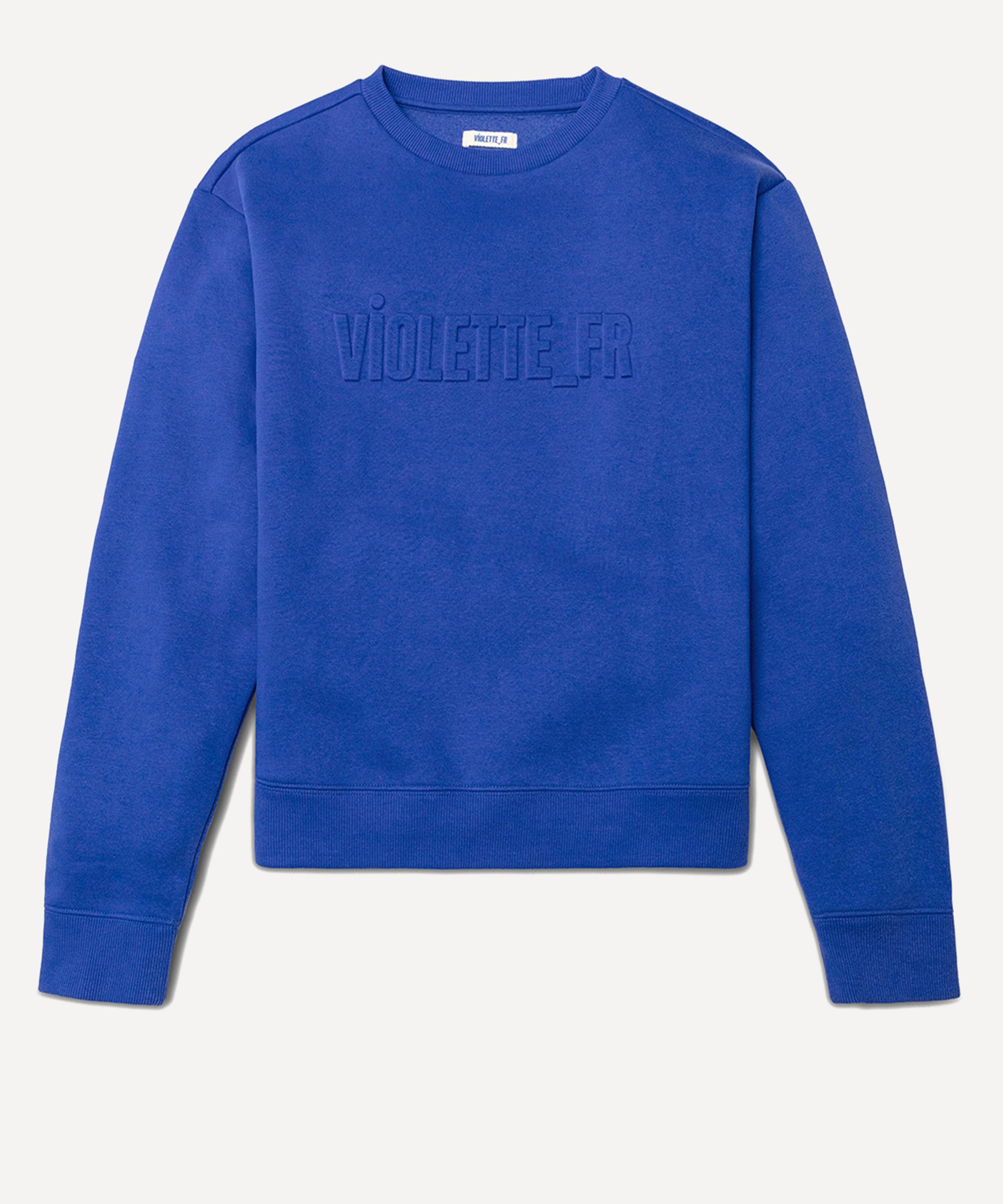 VIOLETTE_FR - Dieu Bleu Crew Sweatshirt image number 0