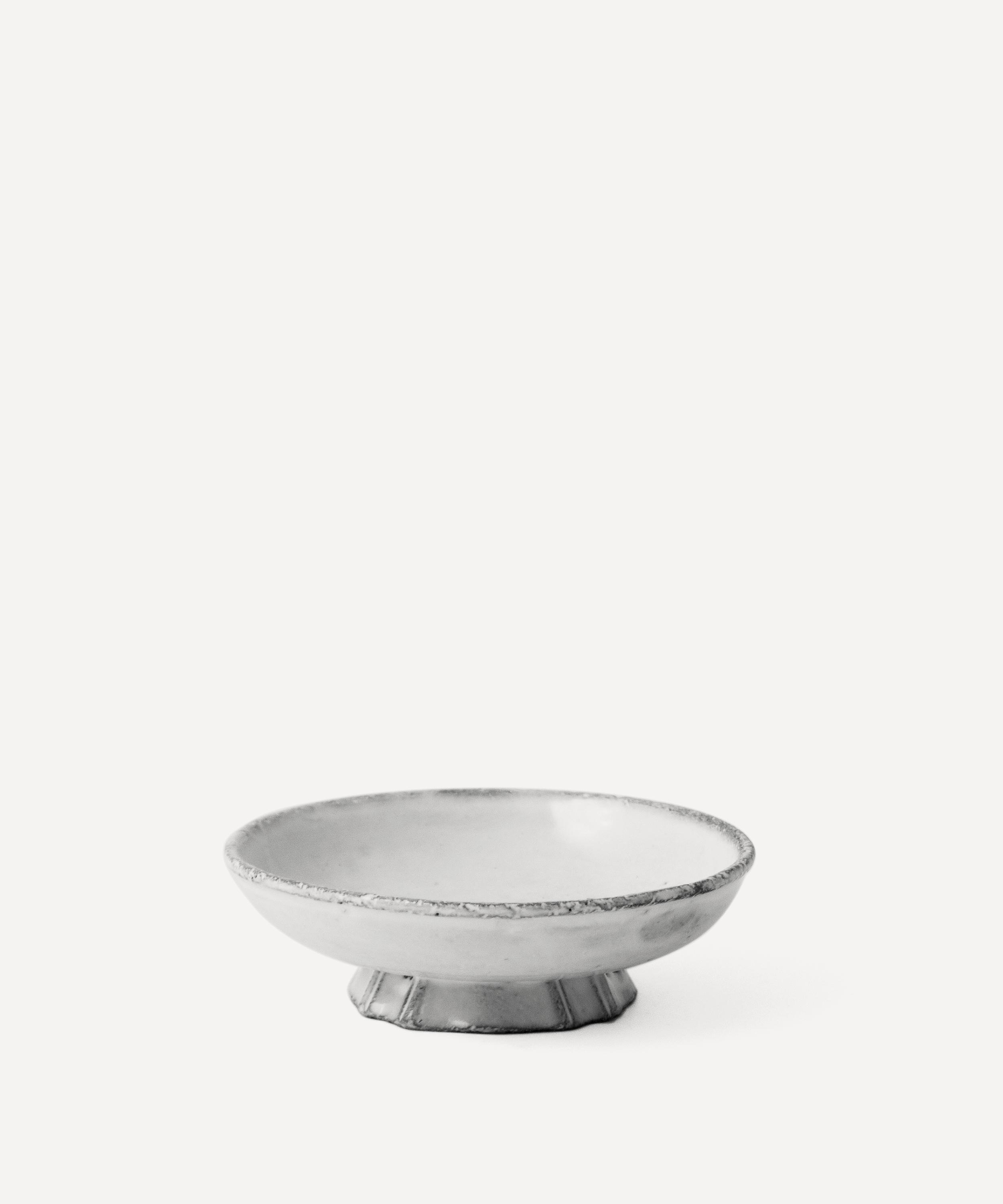 Astier de Villatte Small Banshaku Dish on Stand | Liberty