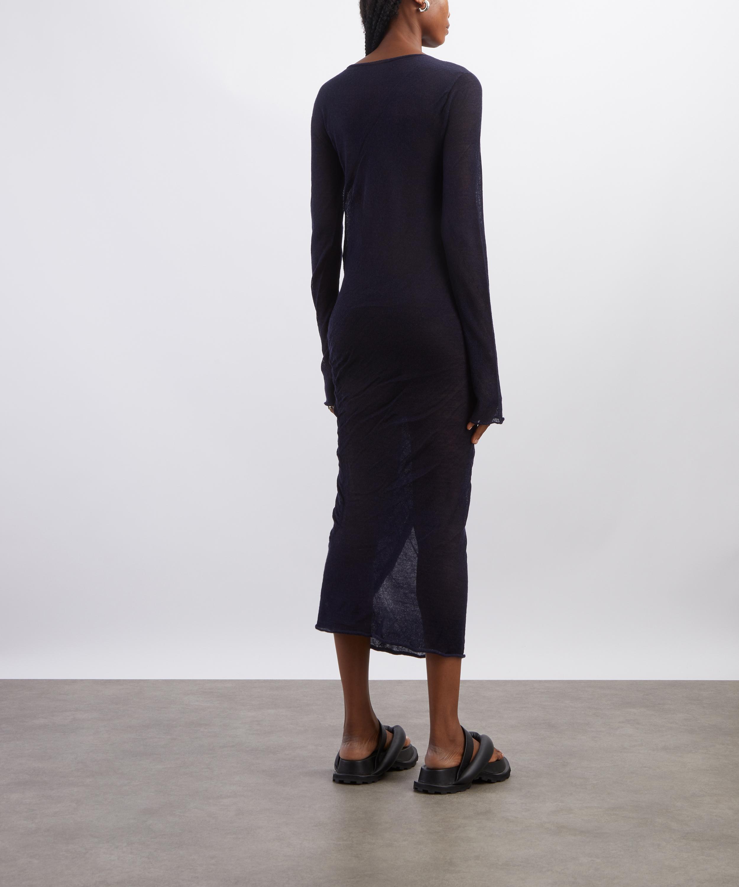 Issey Miyake - HUG Wool Gathered Dress image number 3