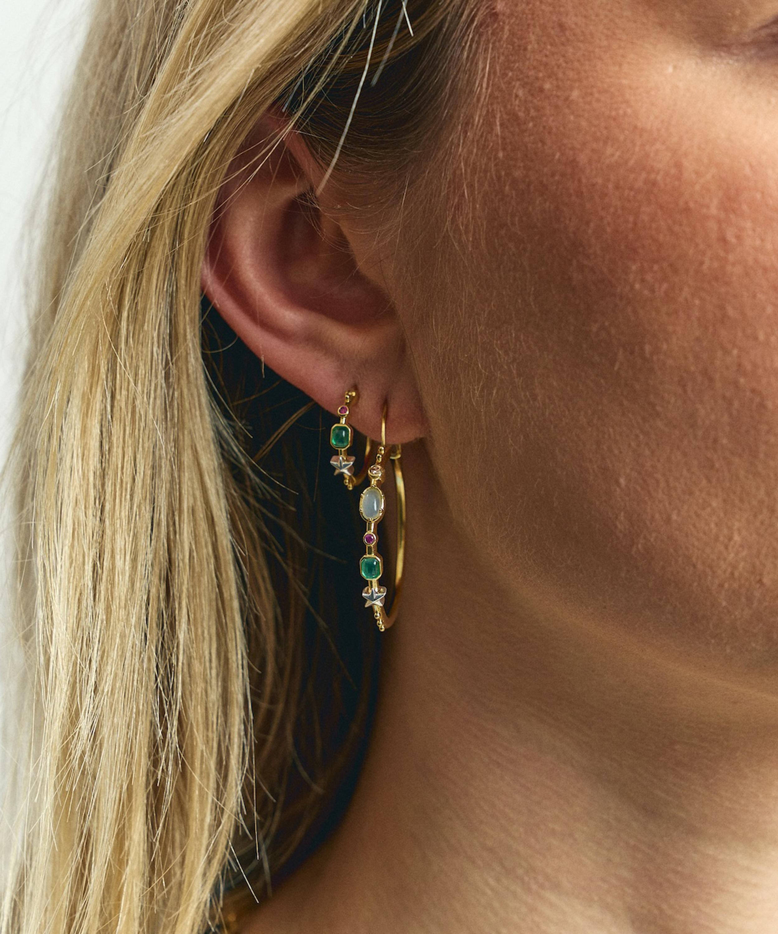 Anna + Nina - Gold-Plated Enchanted Froggies Necklace image number 1