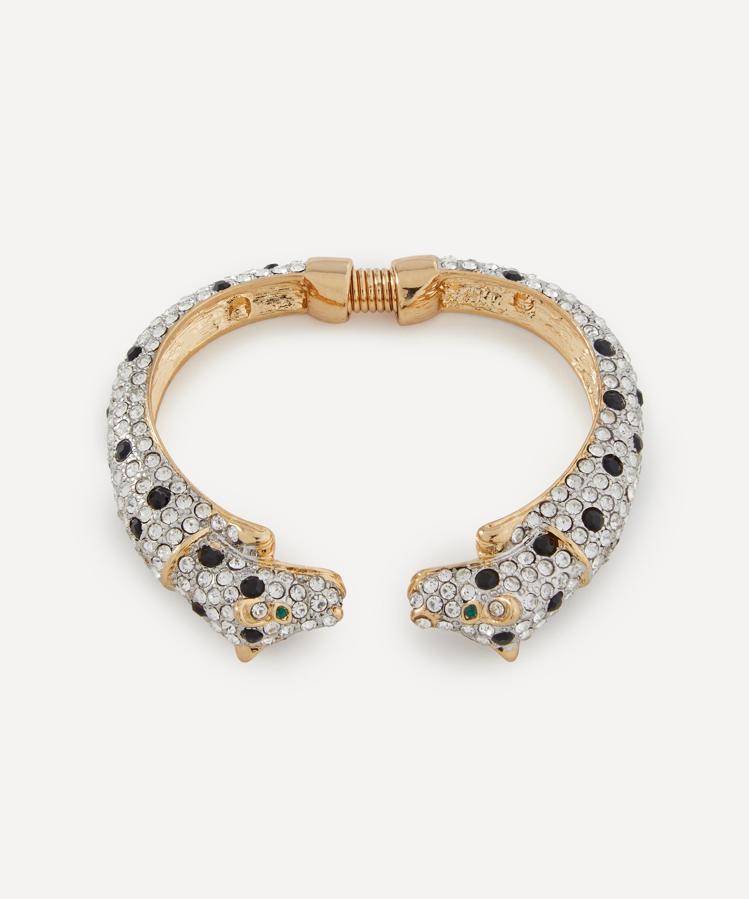 Kenneth Jay Lane - Gold-Plated Leopard Bracelet image number 0
