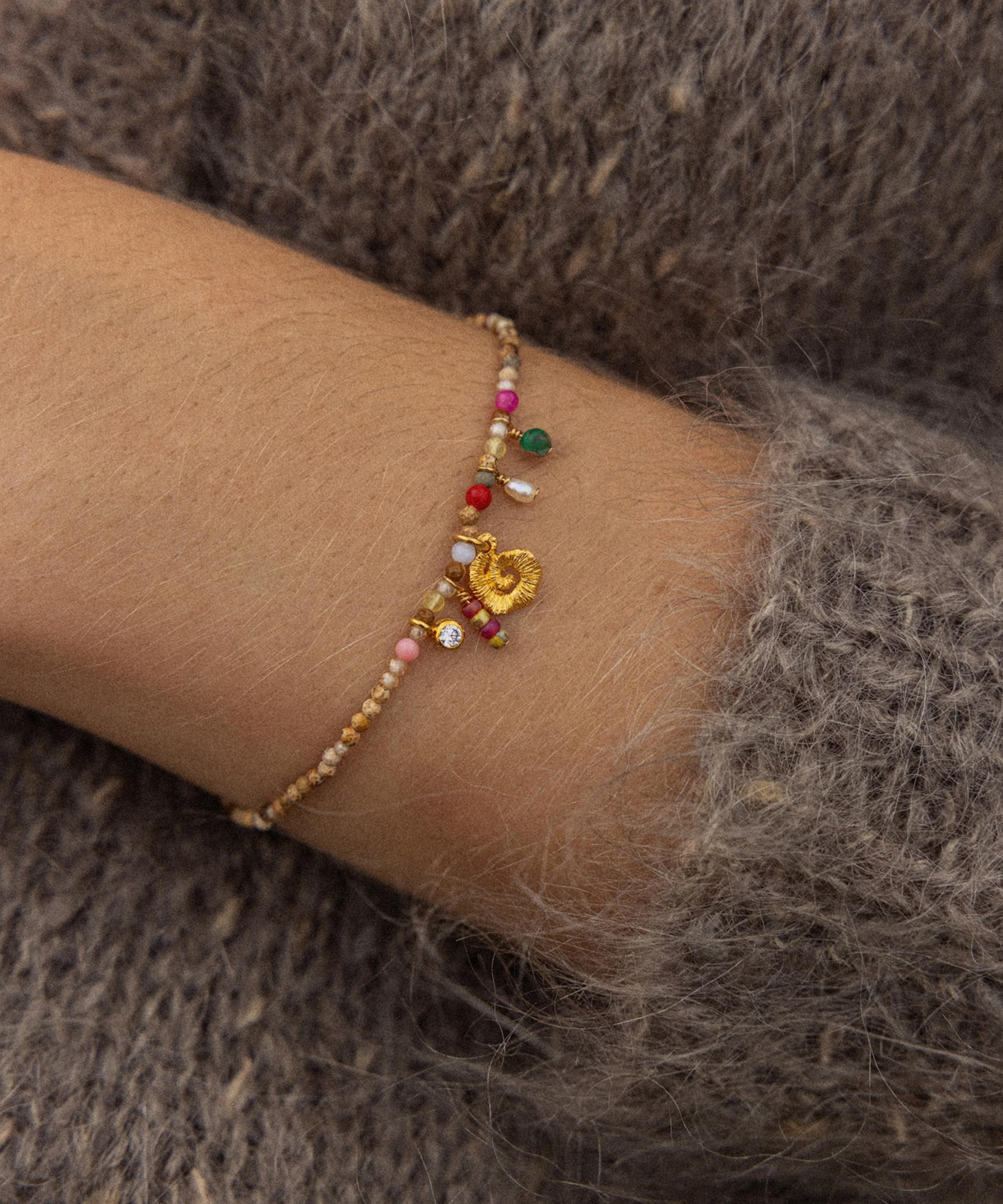 ANNI LU - 18ct Gold-Plated Sandy Harmony Bracelet image number 1