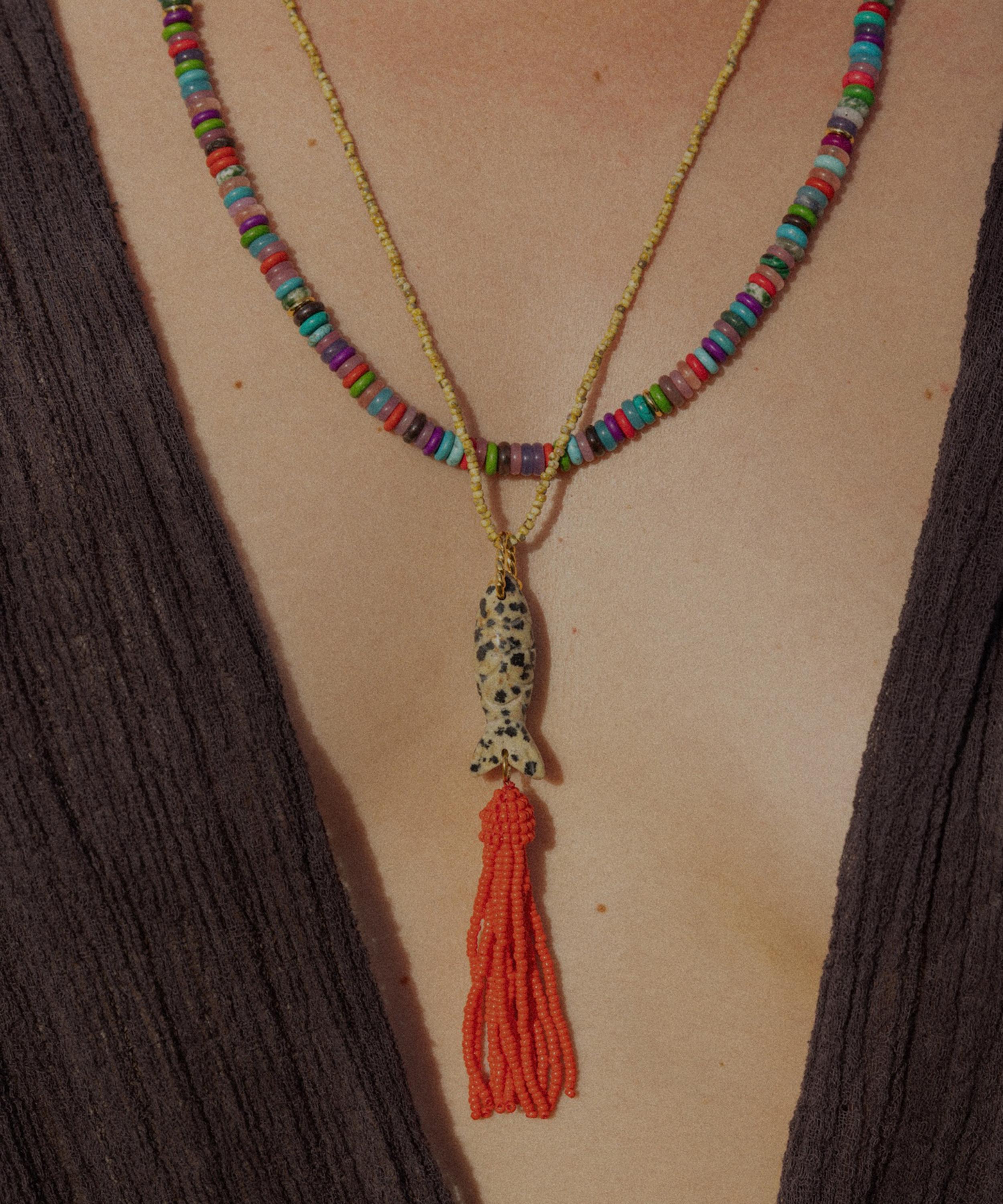 ANNI LU - 18ct Gold-Plated Happy Journey Necklace image number 2