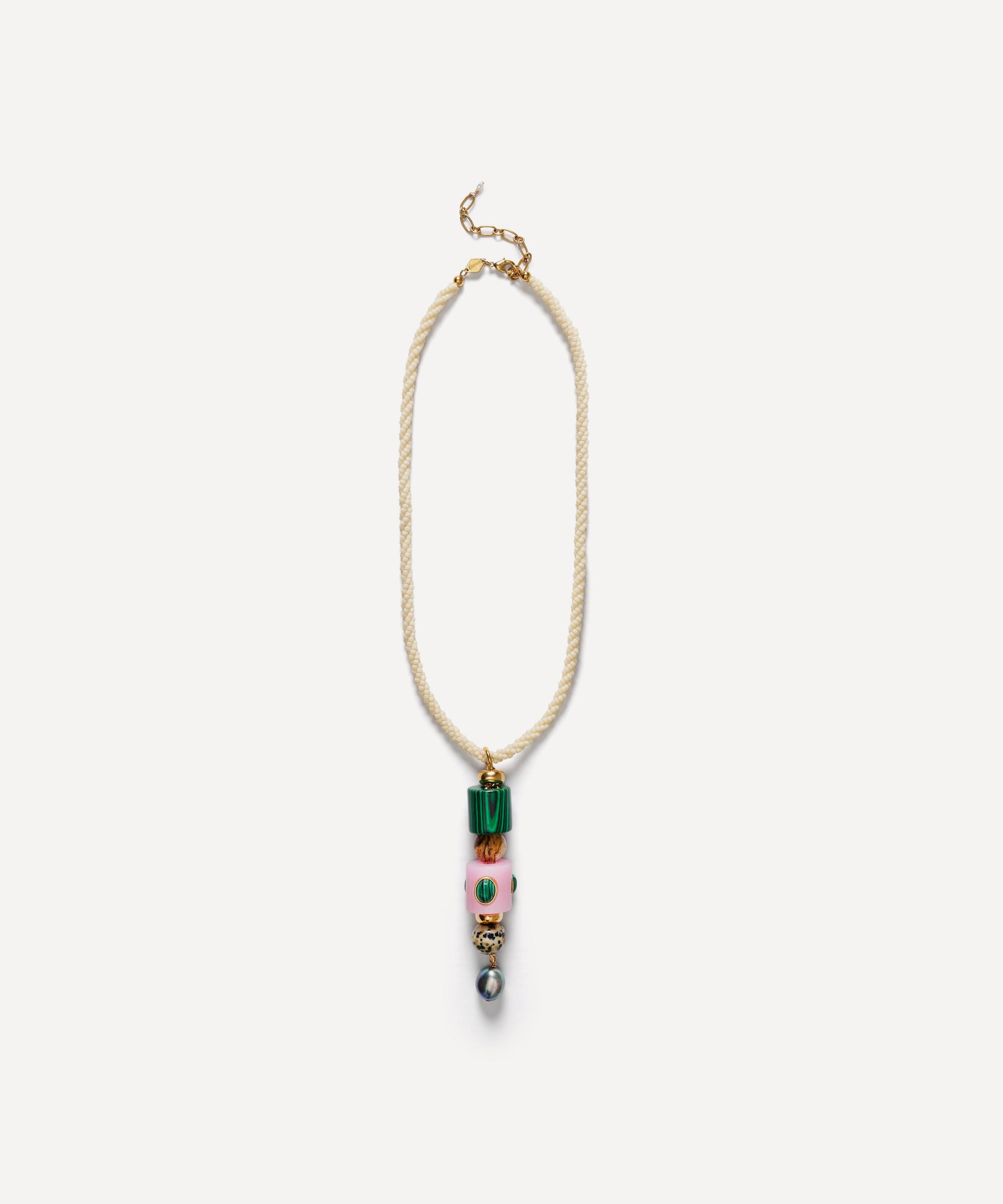 ANNI LU - 18ct Gold-Plated Twisted Treasure Necklace image number 0