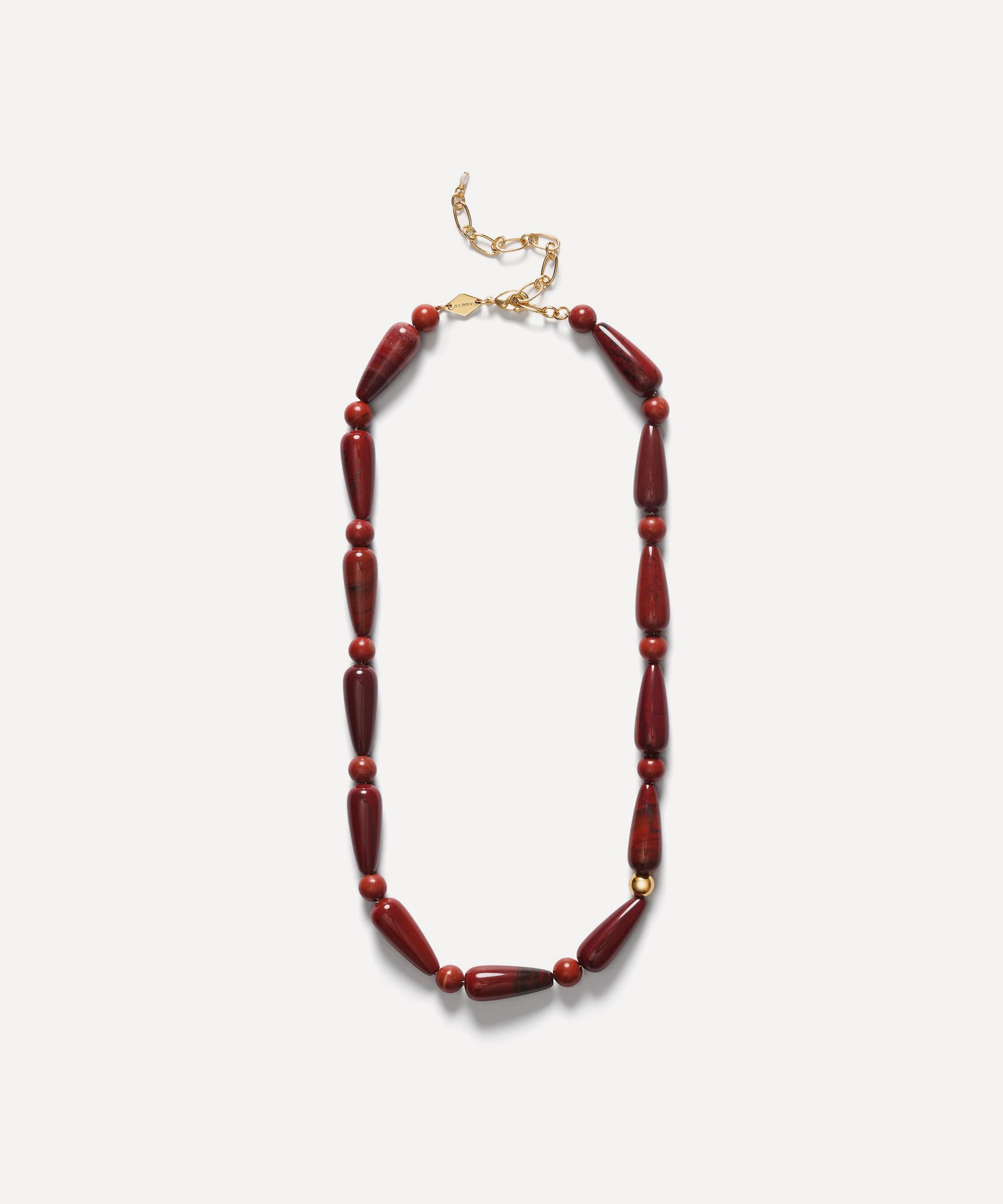 ANNI LU - 18ct Gold-Plated Hotdrops Necklace image number 0