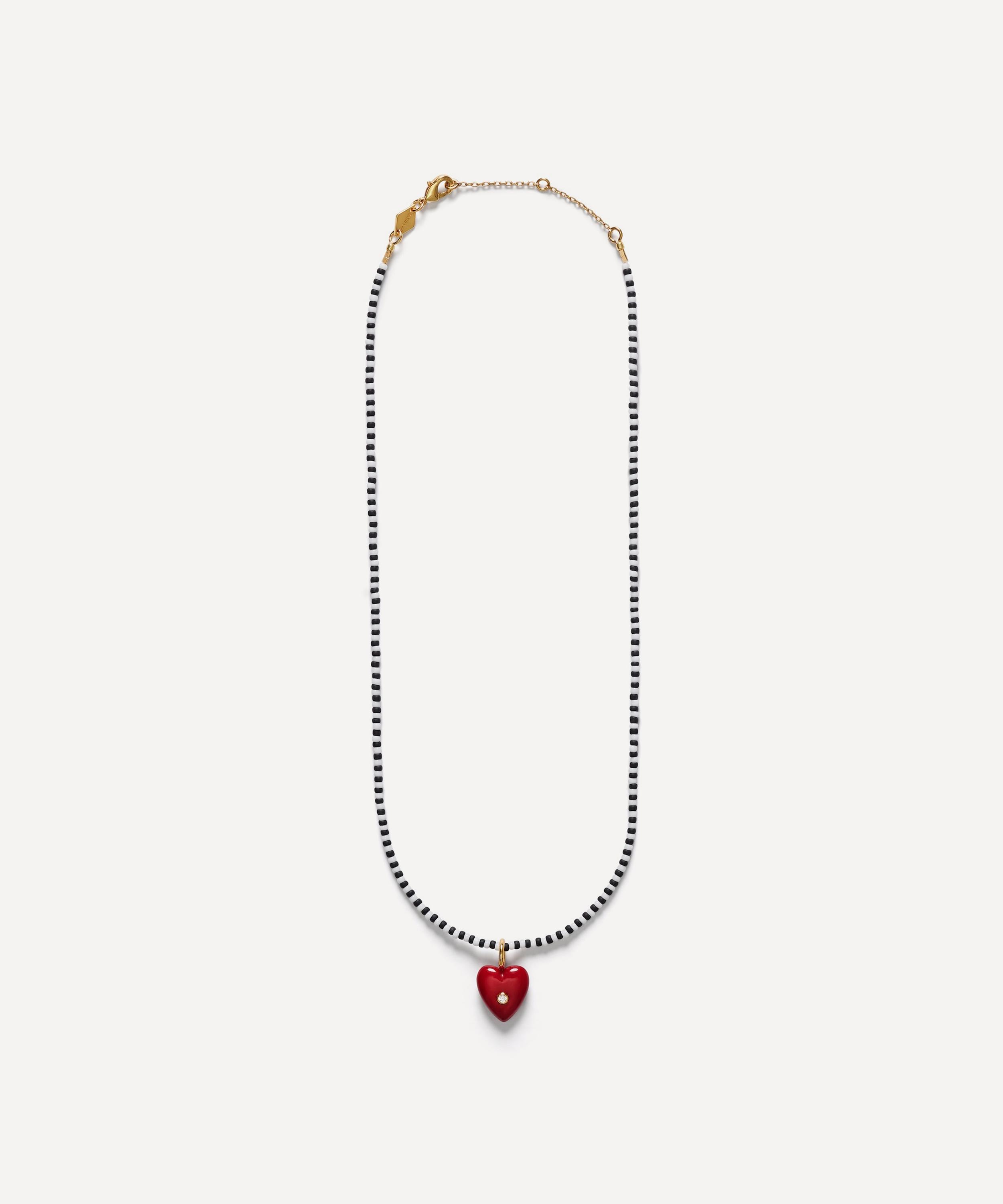 ANNI LU - 18ct Gold-Plated Pure Heart Pendant Necklace image number 0
