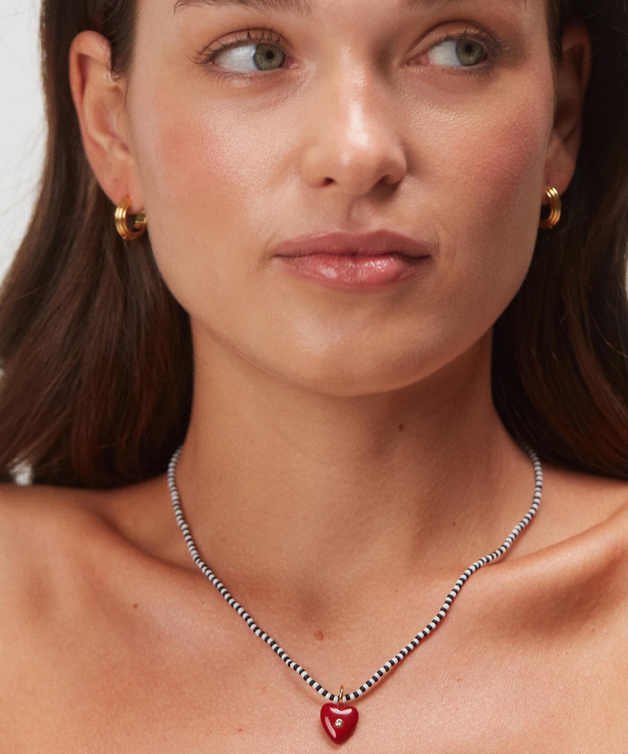 ANNI LU - 18ct Gold-Plated Pure Heart Pendant Necklace image number 1