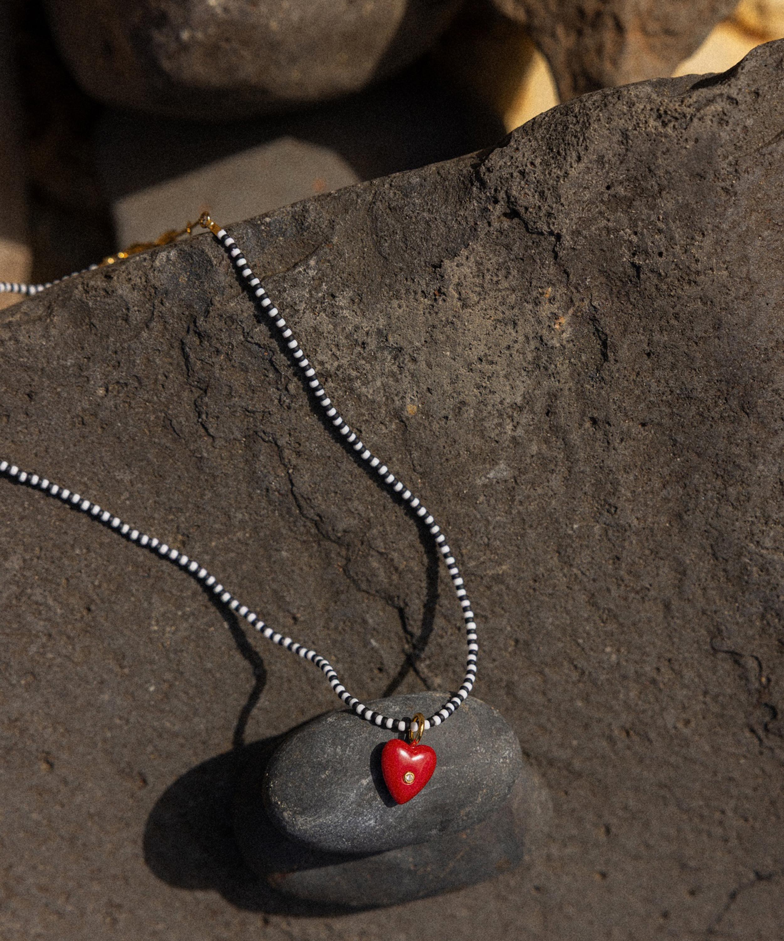 ANNI LU - 18ct Gold-Plated Pure Heart Pendant Necklace image number 3