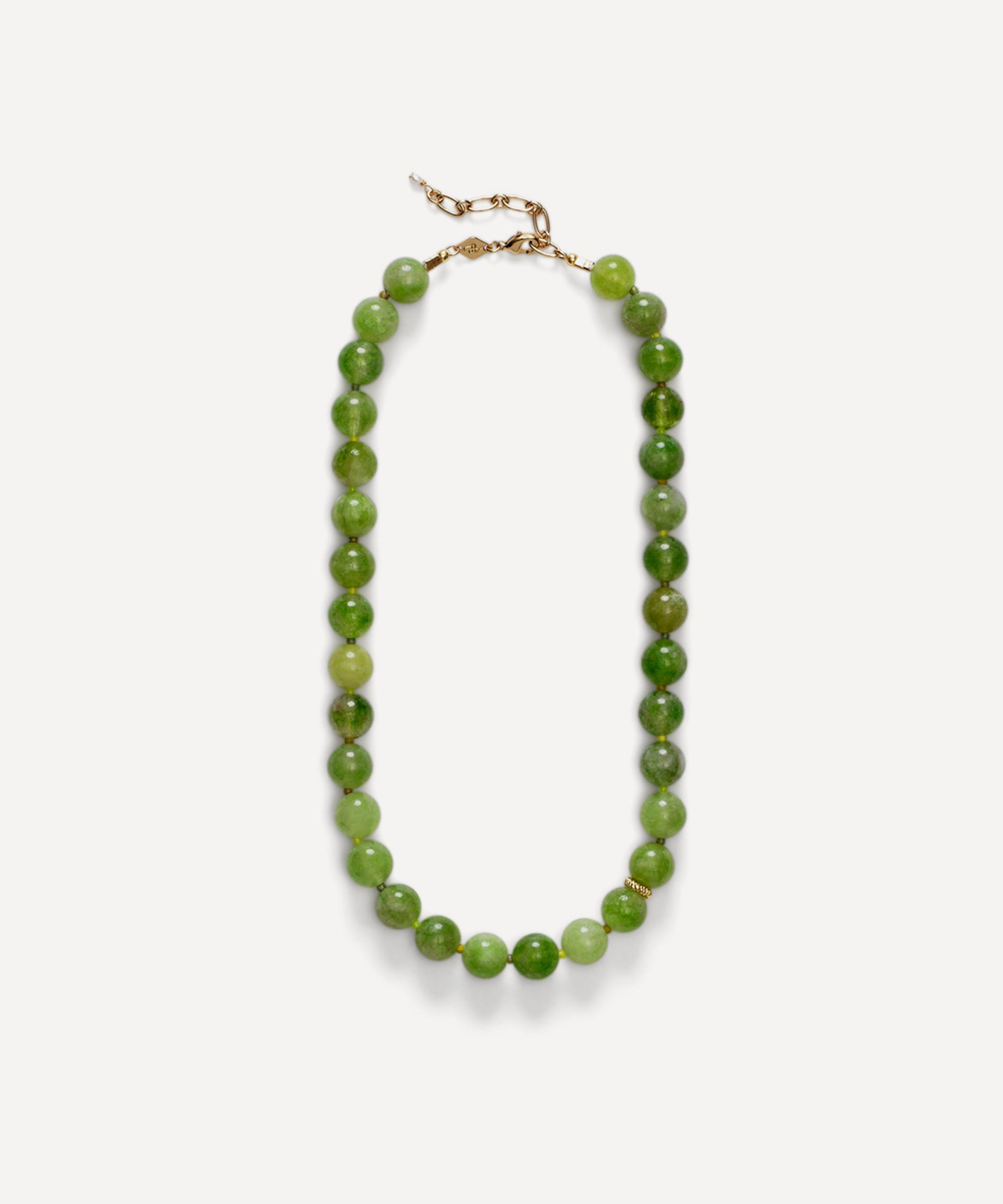 ANNI LU - 18ct Gold-Plated Ball Bead Necklace image number 0