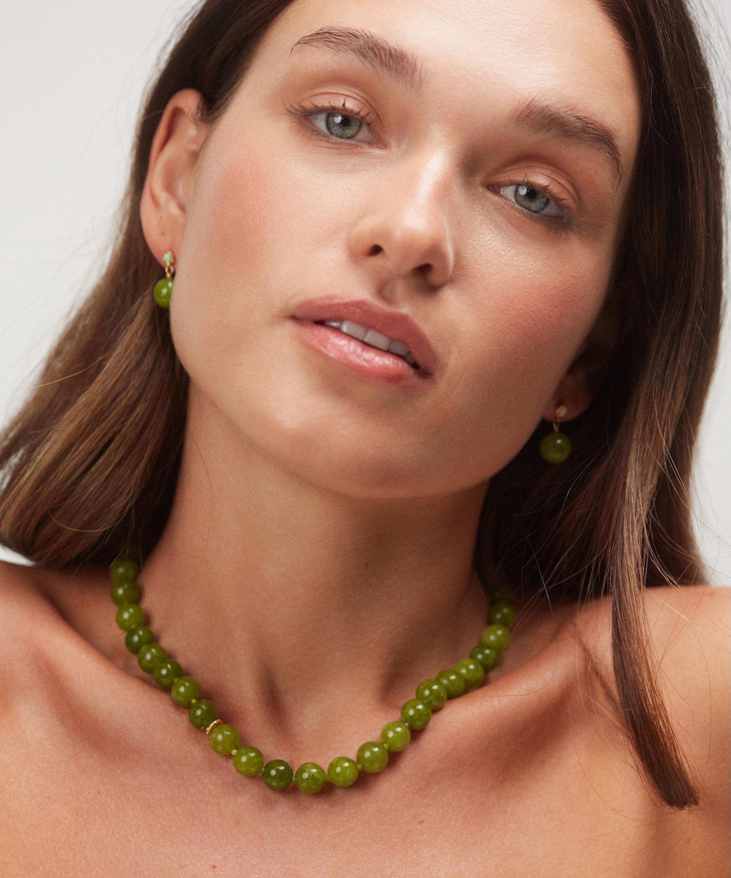 ANNI LU - 18ct Gold-Plated Ball Bead Necklace image number 1