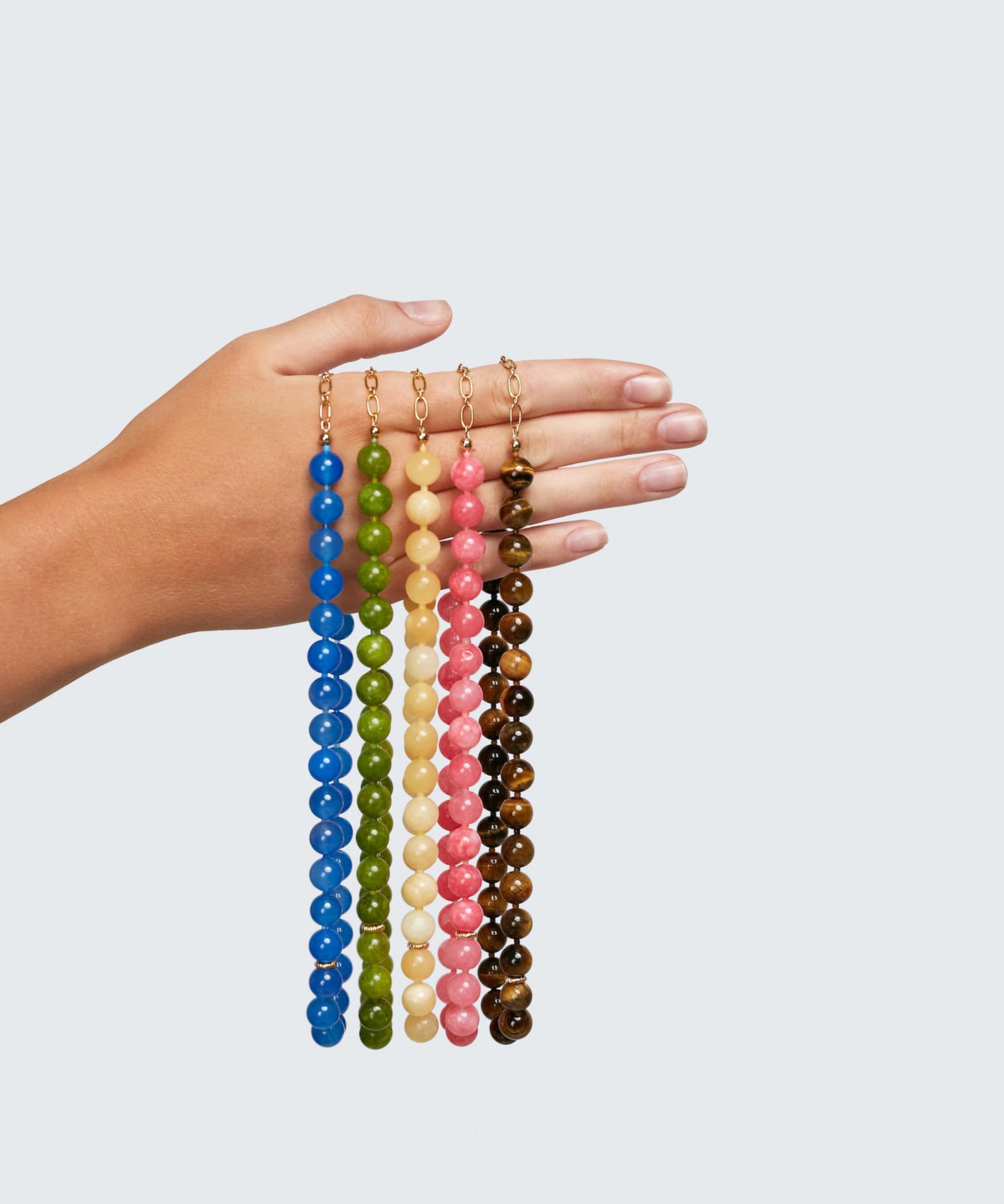 ANNI LU - 18ct Gold-Plated Ball Bead Necklace image number 2