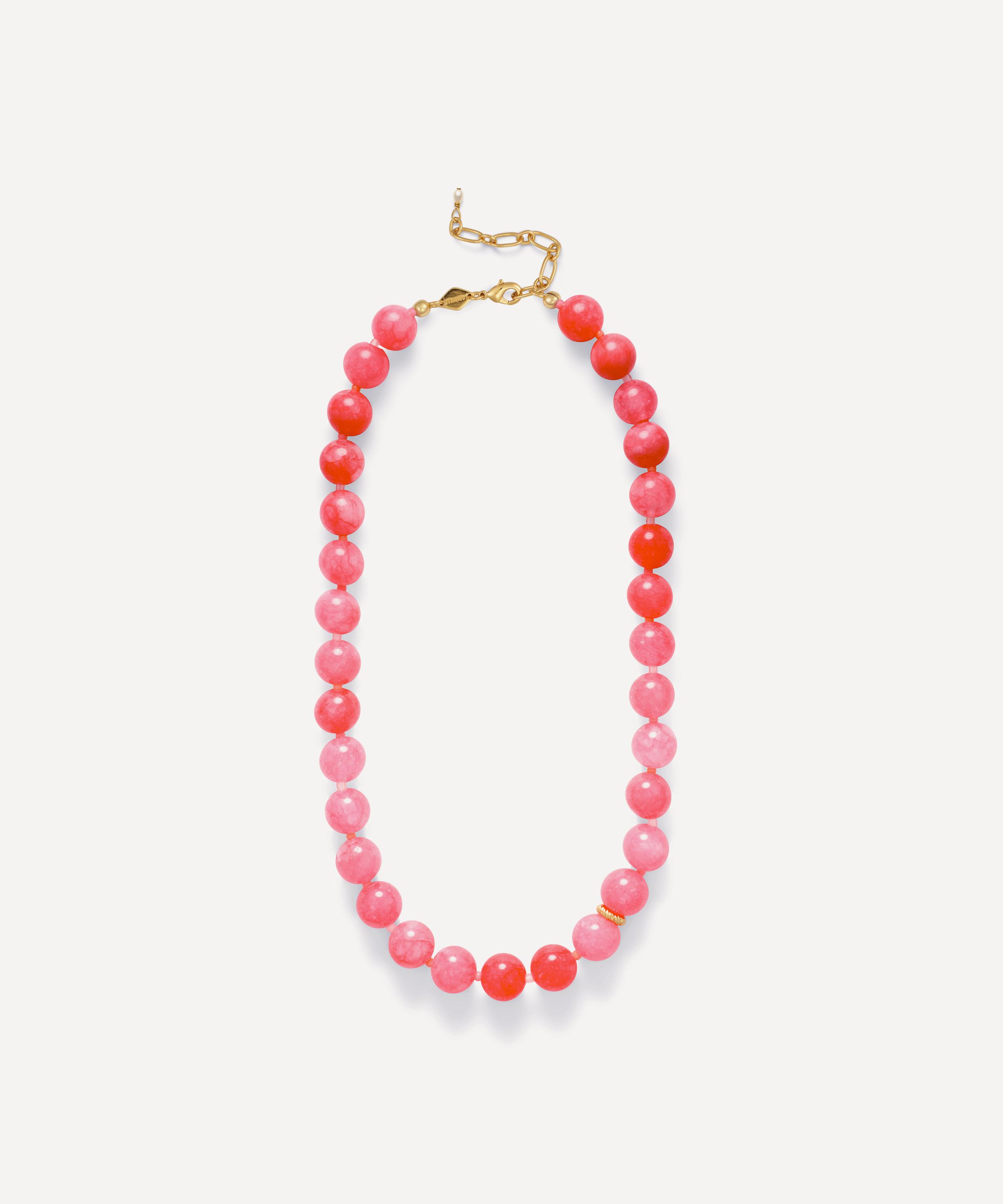 ANNI LU - 18ct Gold-Plated Ball Bead Necklace image number 0