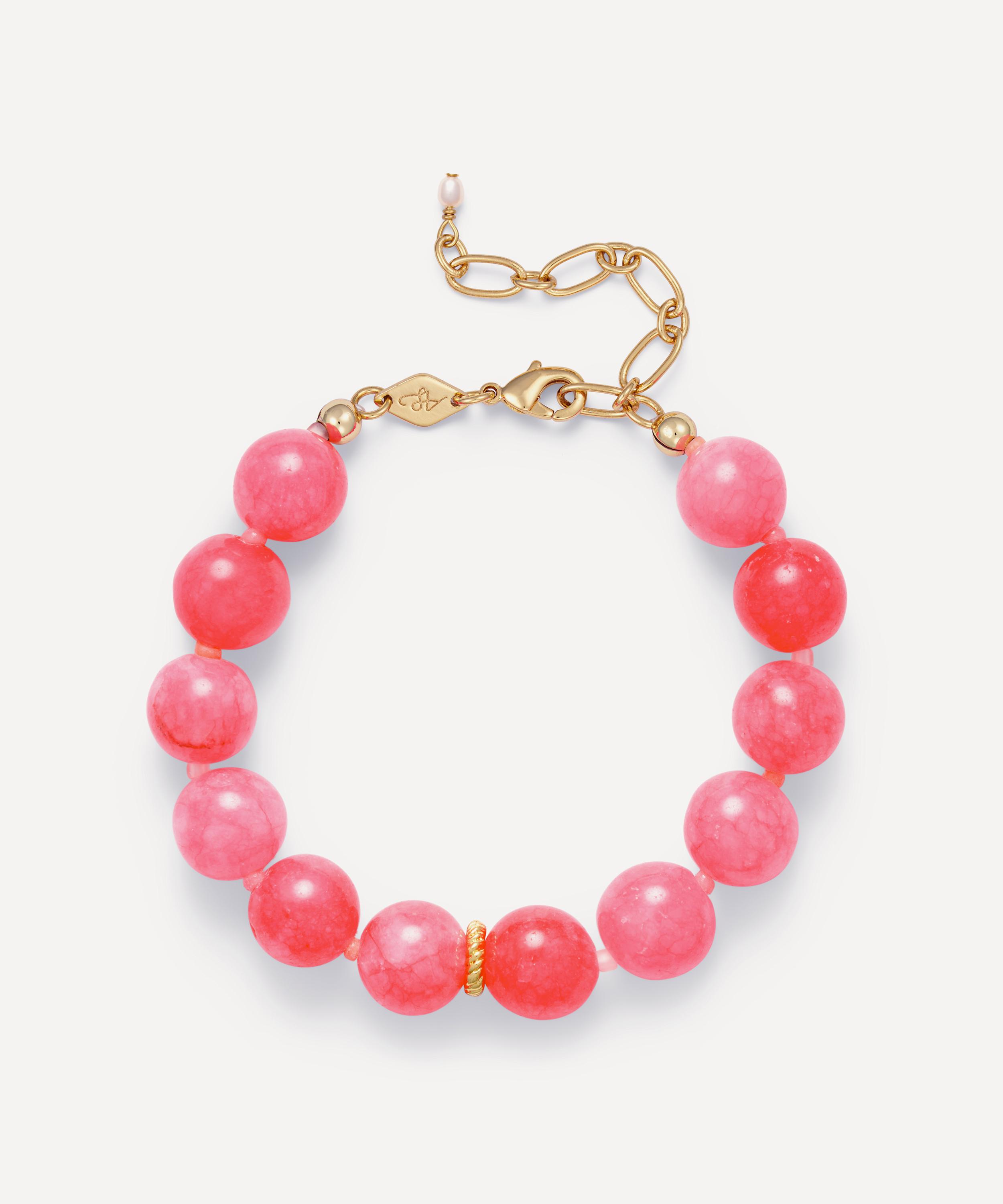 ANNI LU - 18ct Gold-Plated Ball Bead Bracelet image number 0