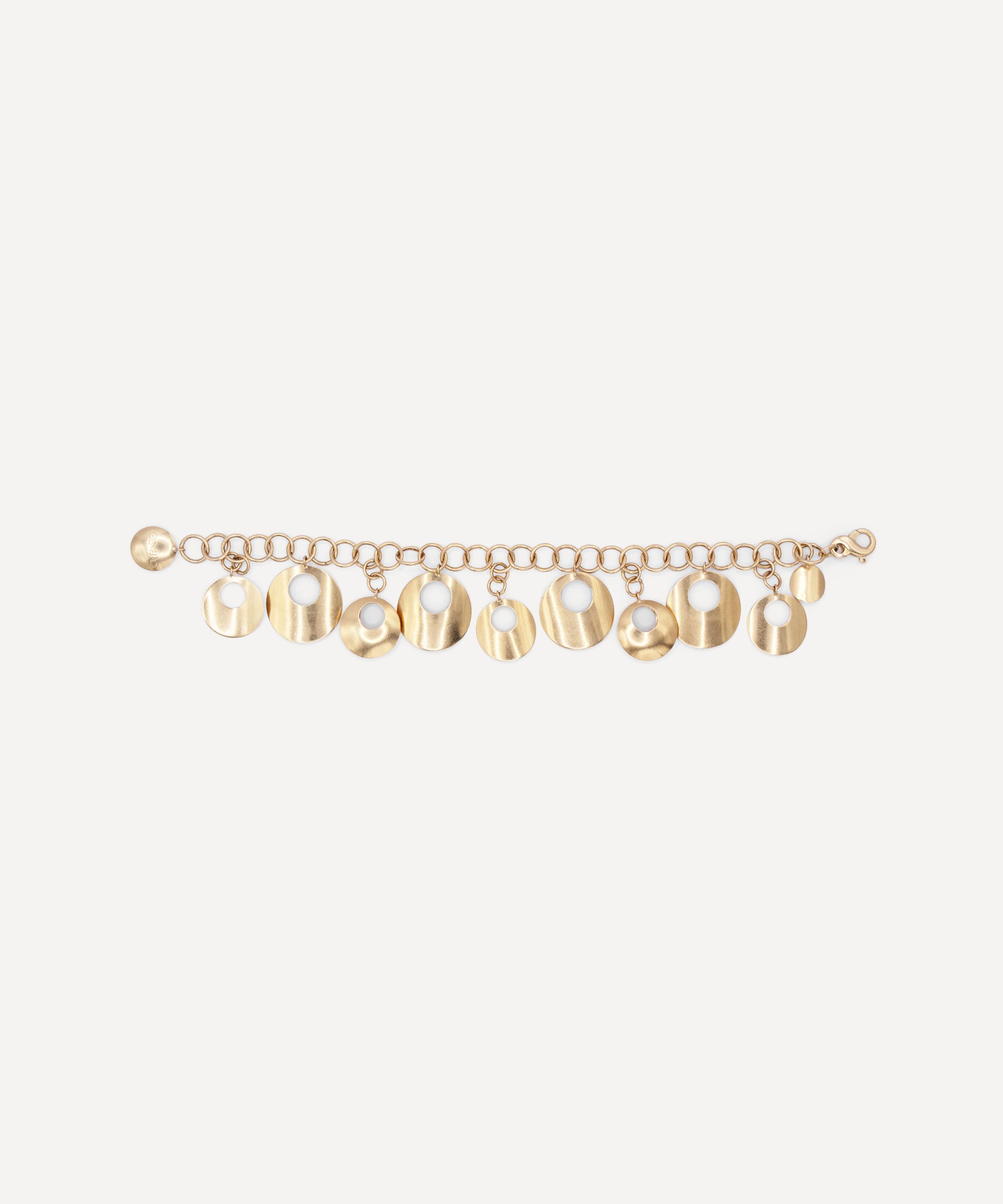 Kojis - 18ct Gold Vintage Enamel Charm Bracelet image number 2