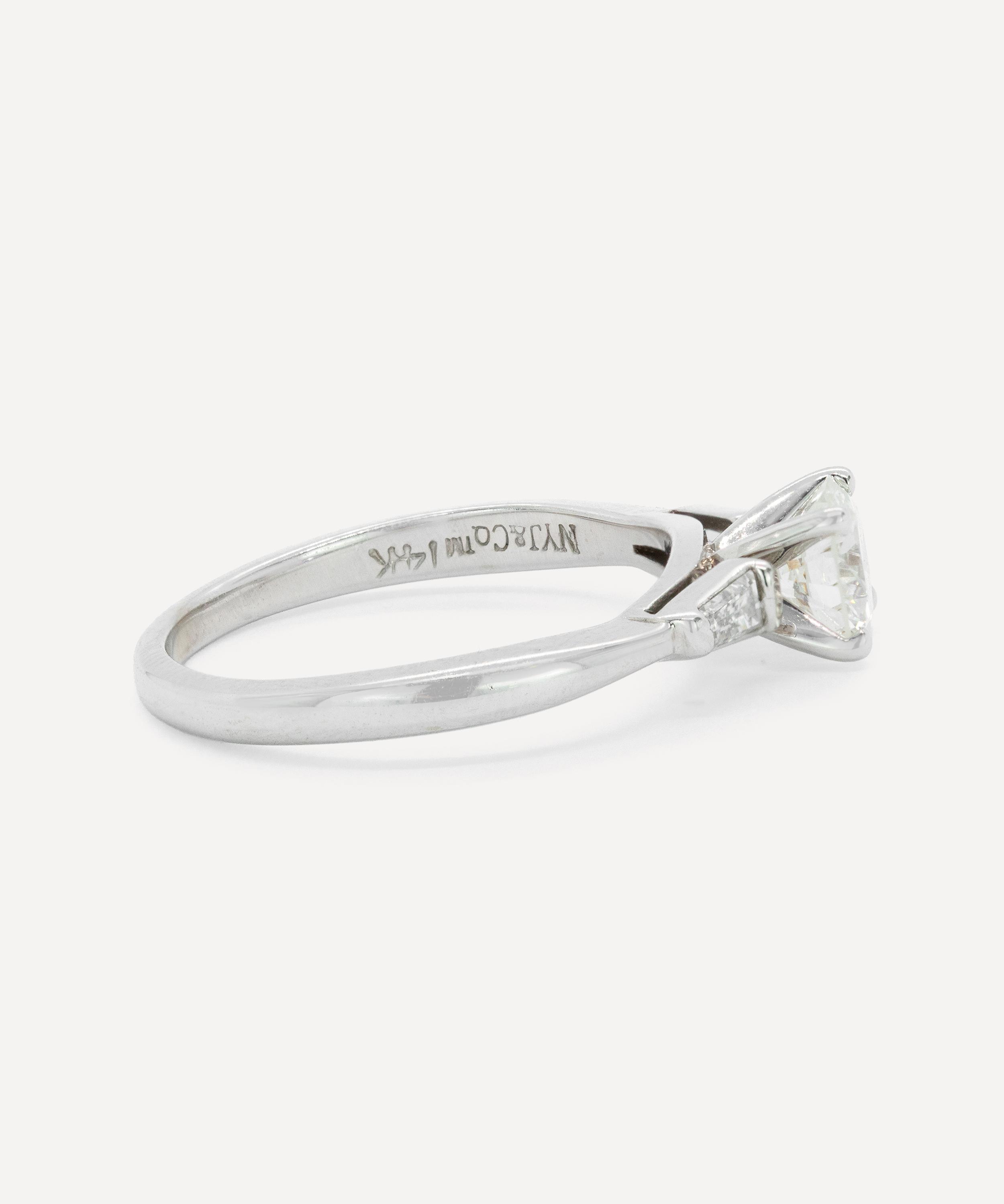 Kojis - 14ct White Gold Three Stone Diamond Ring image number 2