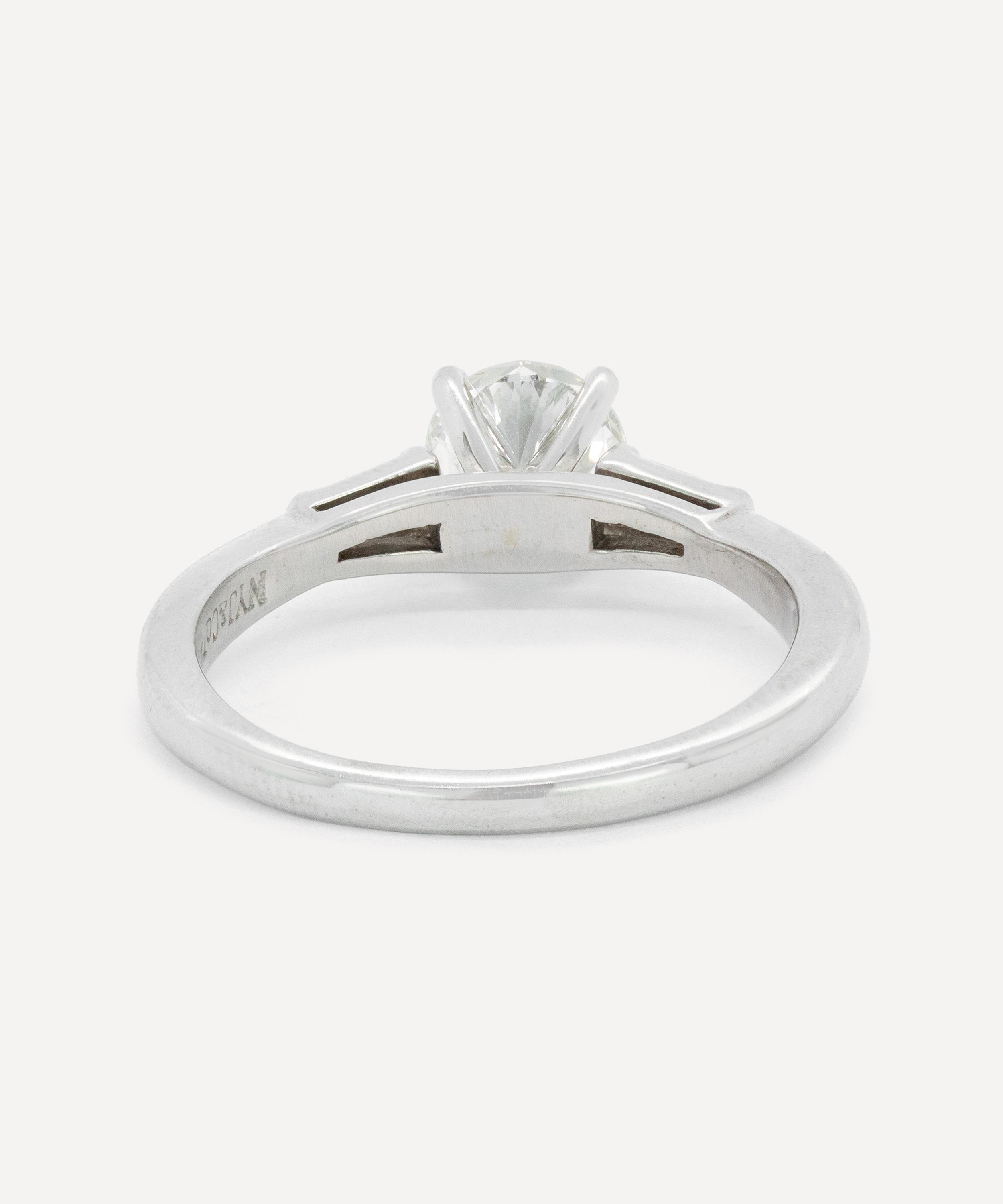 Kojis - 14ct White Gold Three Stone Diamond Ring image number 3