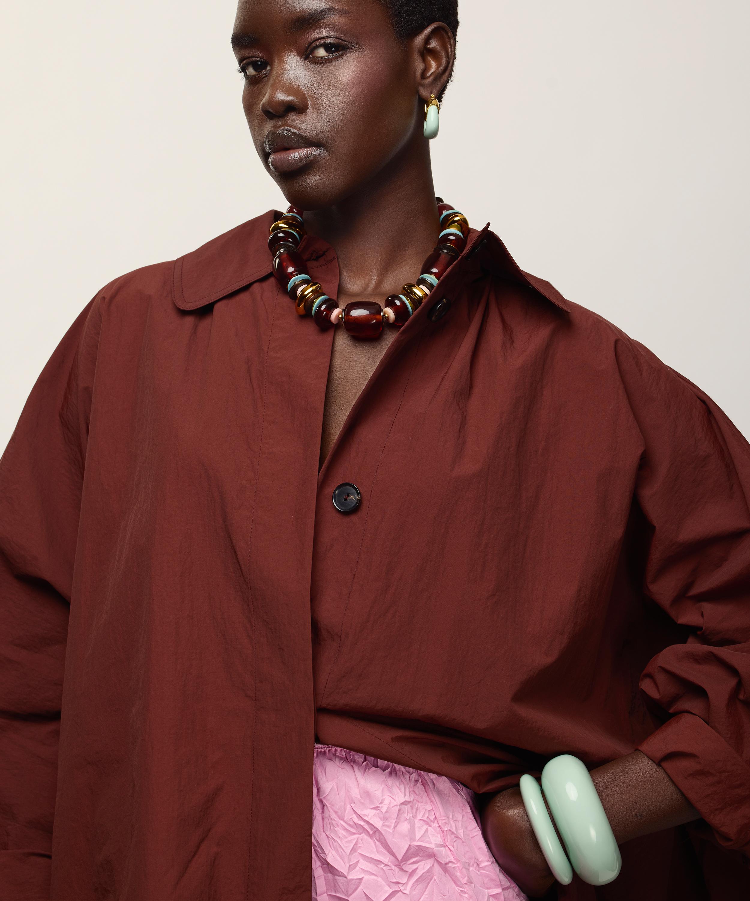 Lizzie Fortunato - Gold-Plated Carmine Collar image number 1