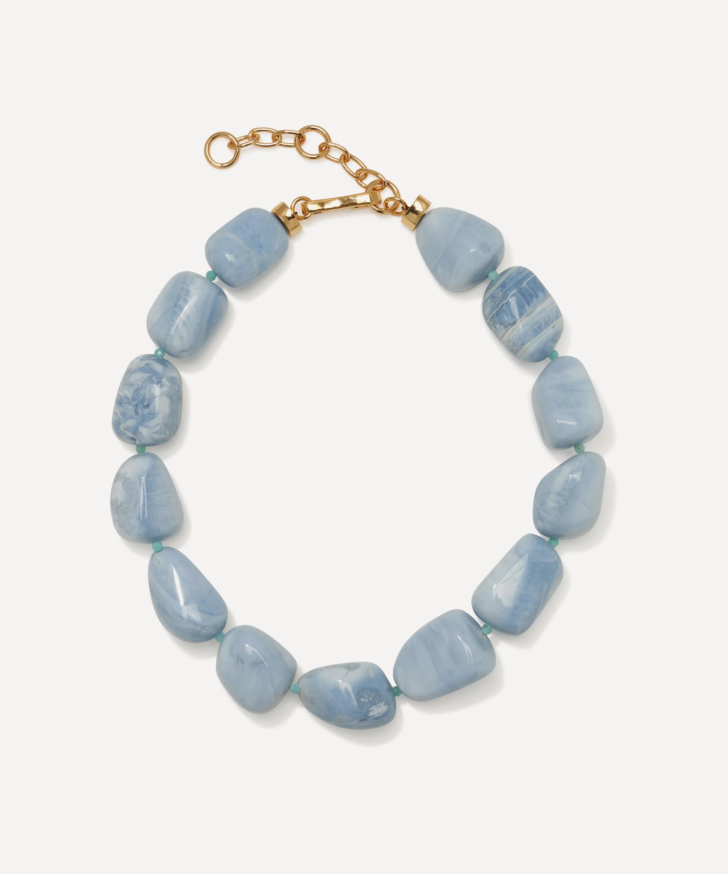 Lizzie Fortunato - Gold-Plated Sea and Sky Collar
