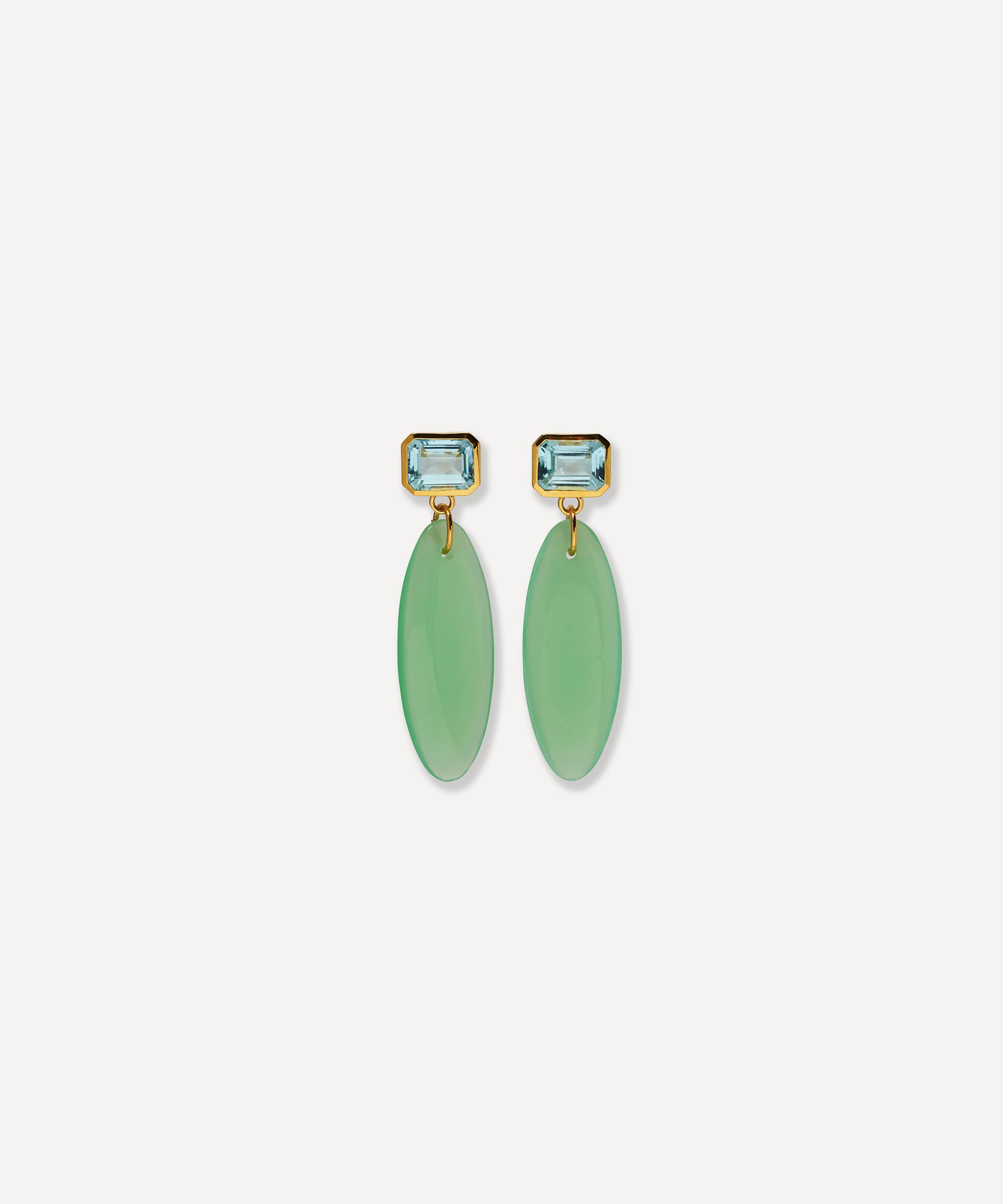 Lizzie Fortunato - Gold-Plated Valery Drop Earrings