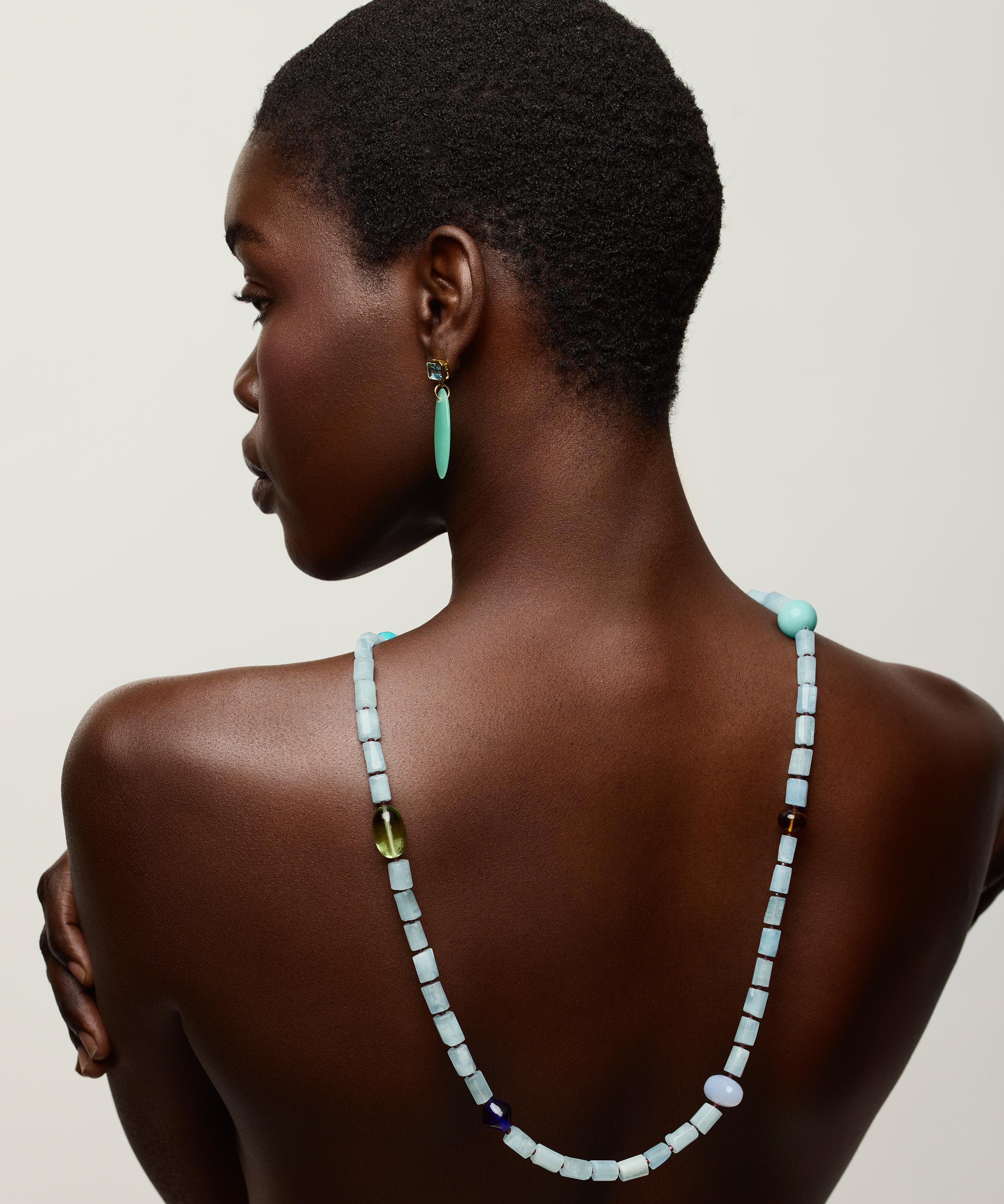 Lizzie Fortunato - Gold-Plated Valery Drop Earrings image number 1