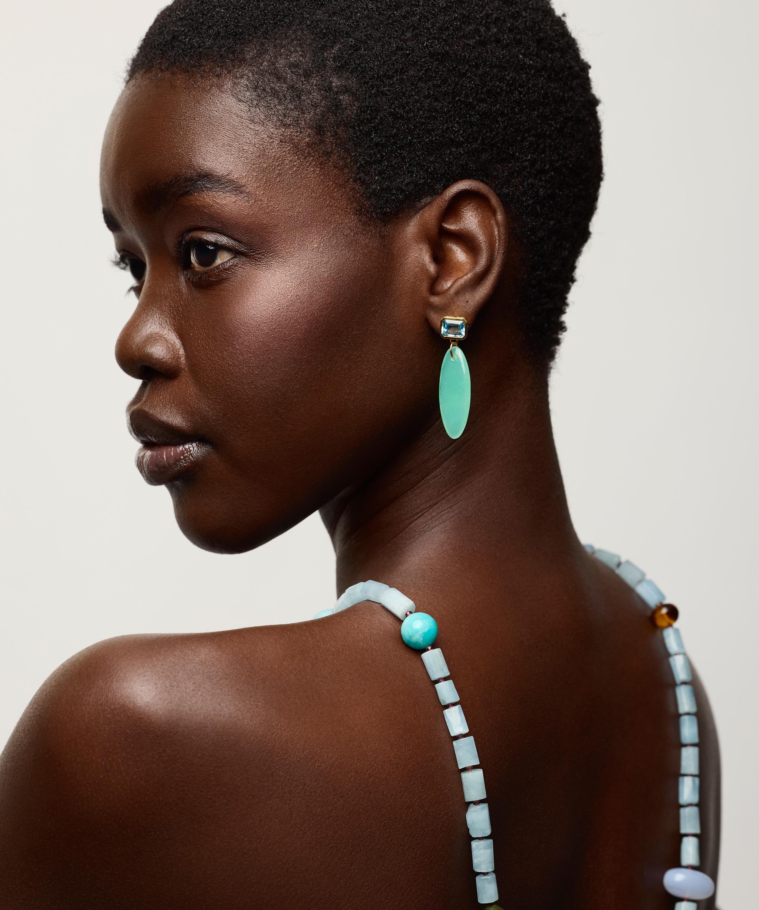 Lizzie Fortunato - Gold-Plated Valery Drop Earrings image number 2