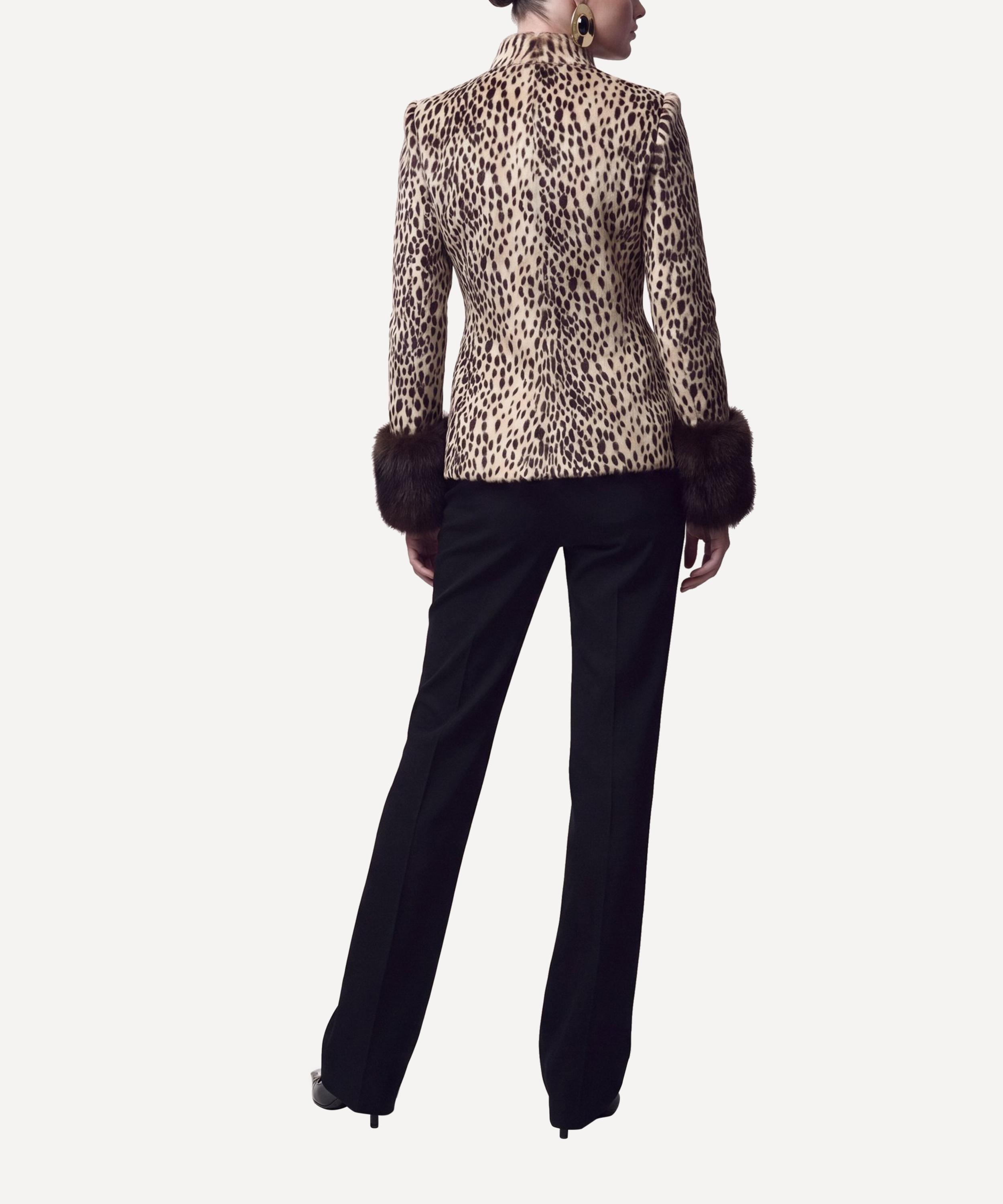 Carelli - Dolly Leopard Faux-Fur Jacket image number 3