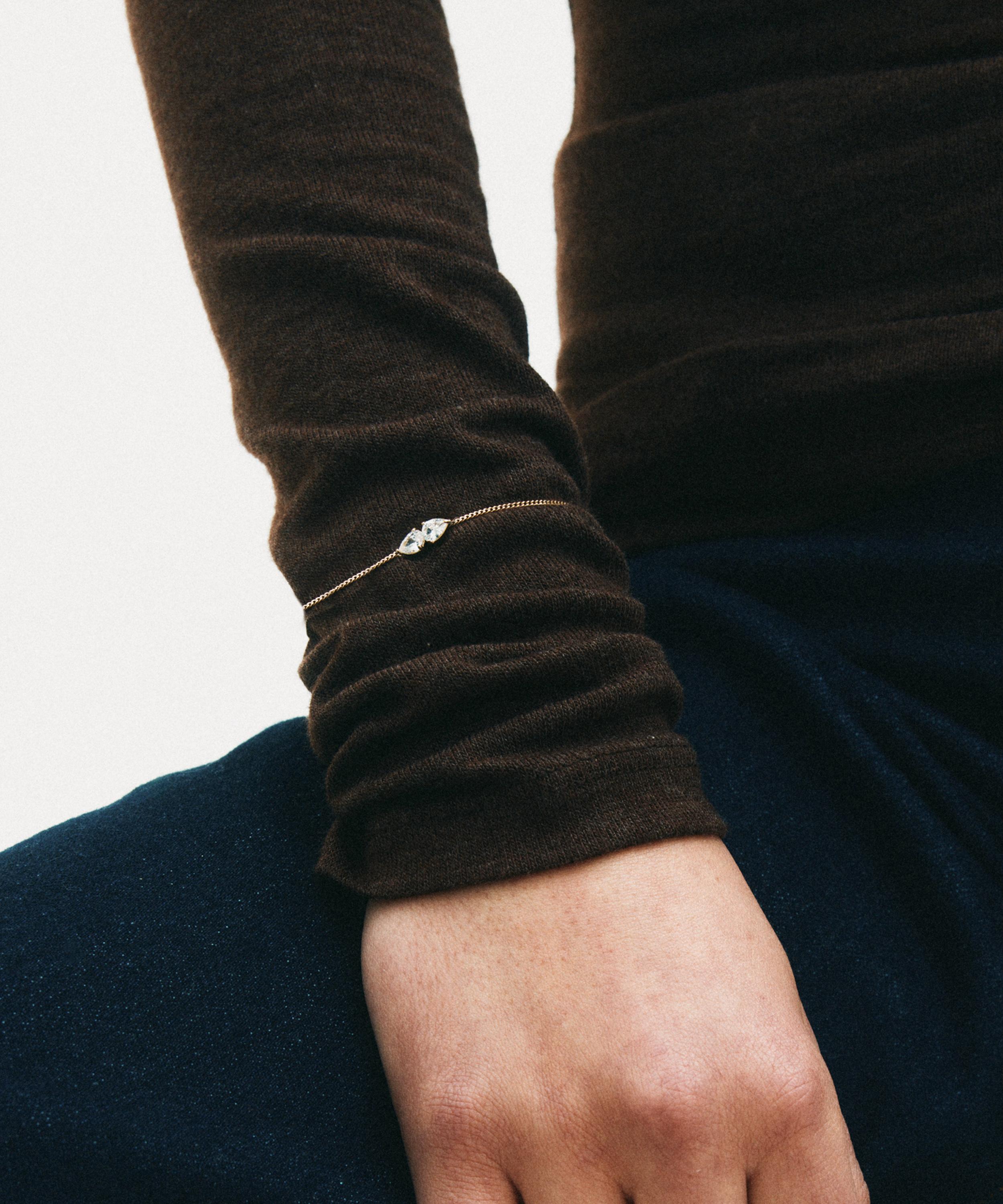 Edblad - 14ct Gold-Plated Arrow Bracelet image number 1