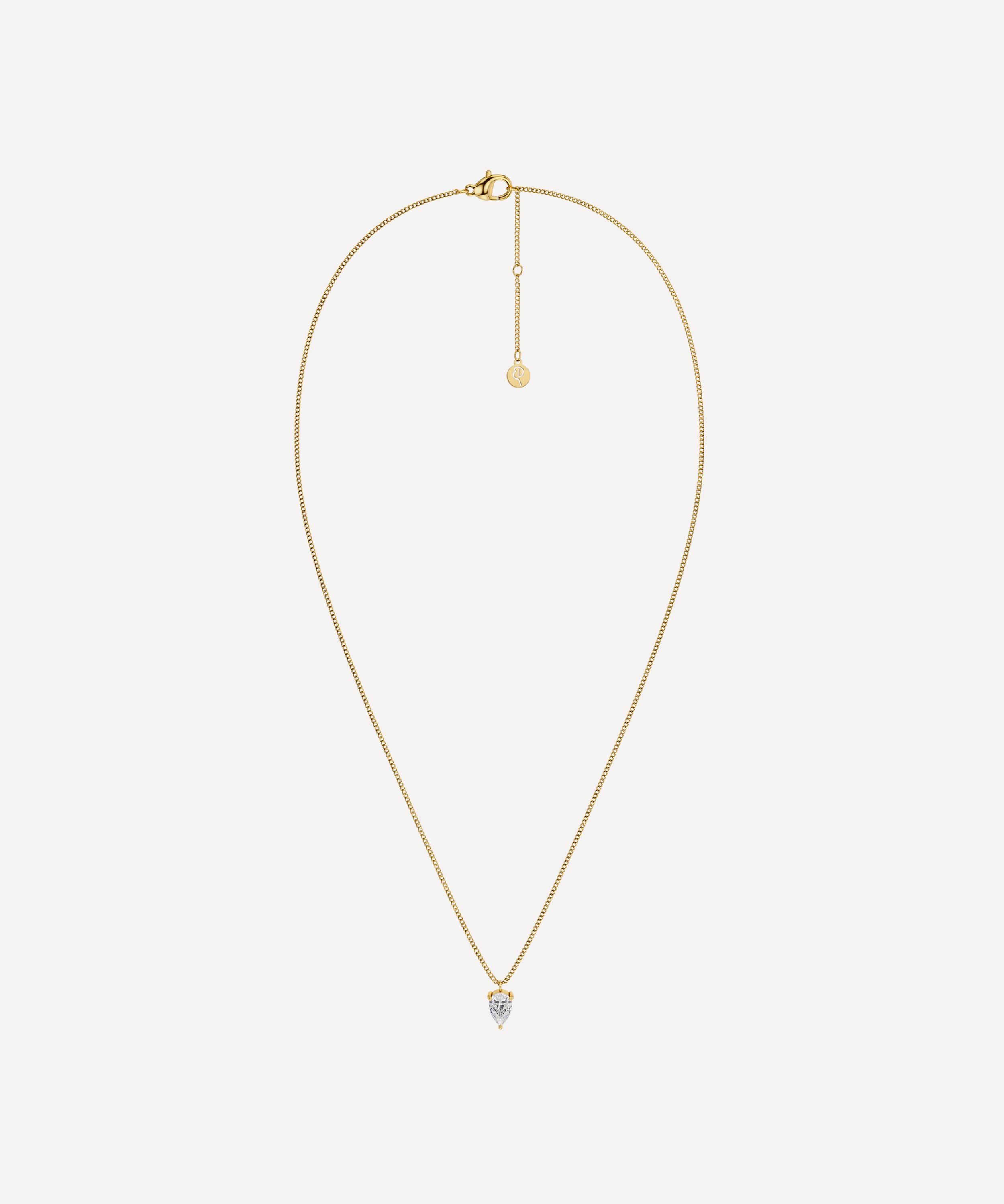Edblad - 14ct Gold-Plated Arrow Pendant Necklace image number 0