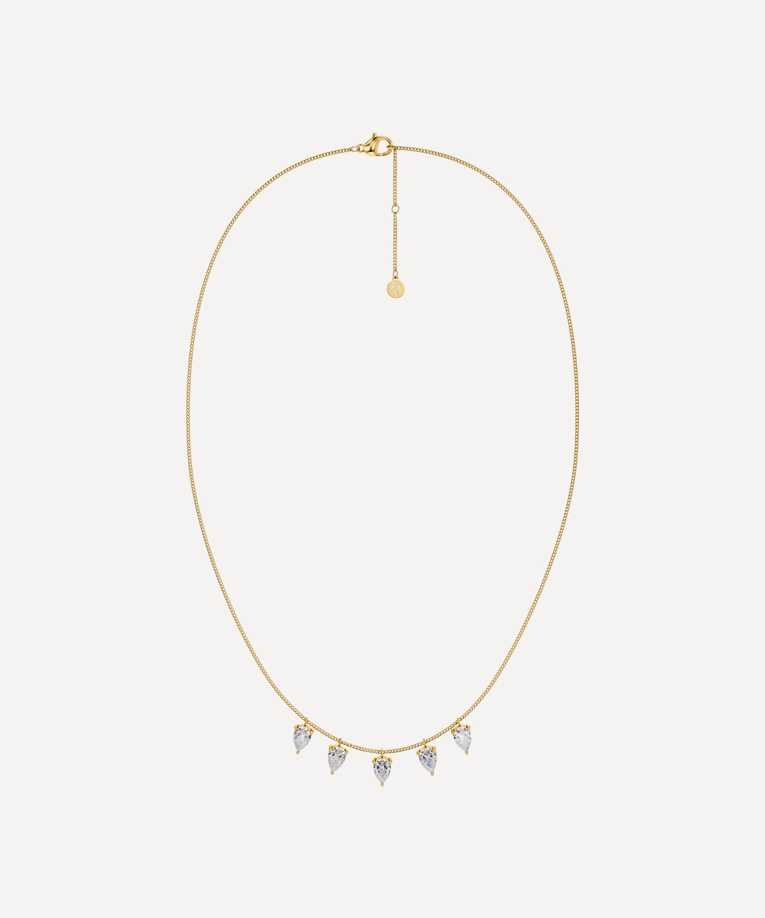 Edblad - 14ct Gold-Plated Arrow Necklace image number 0