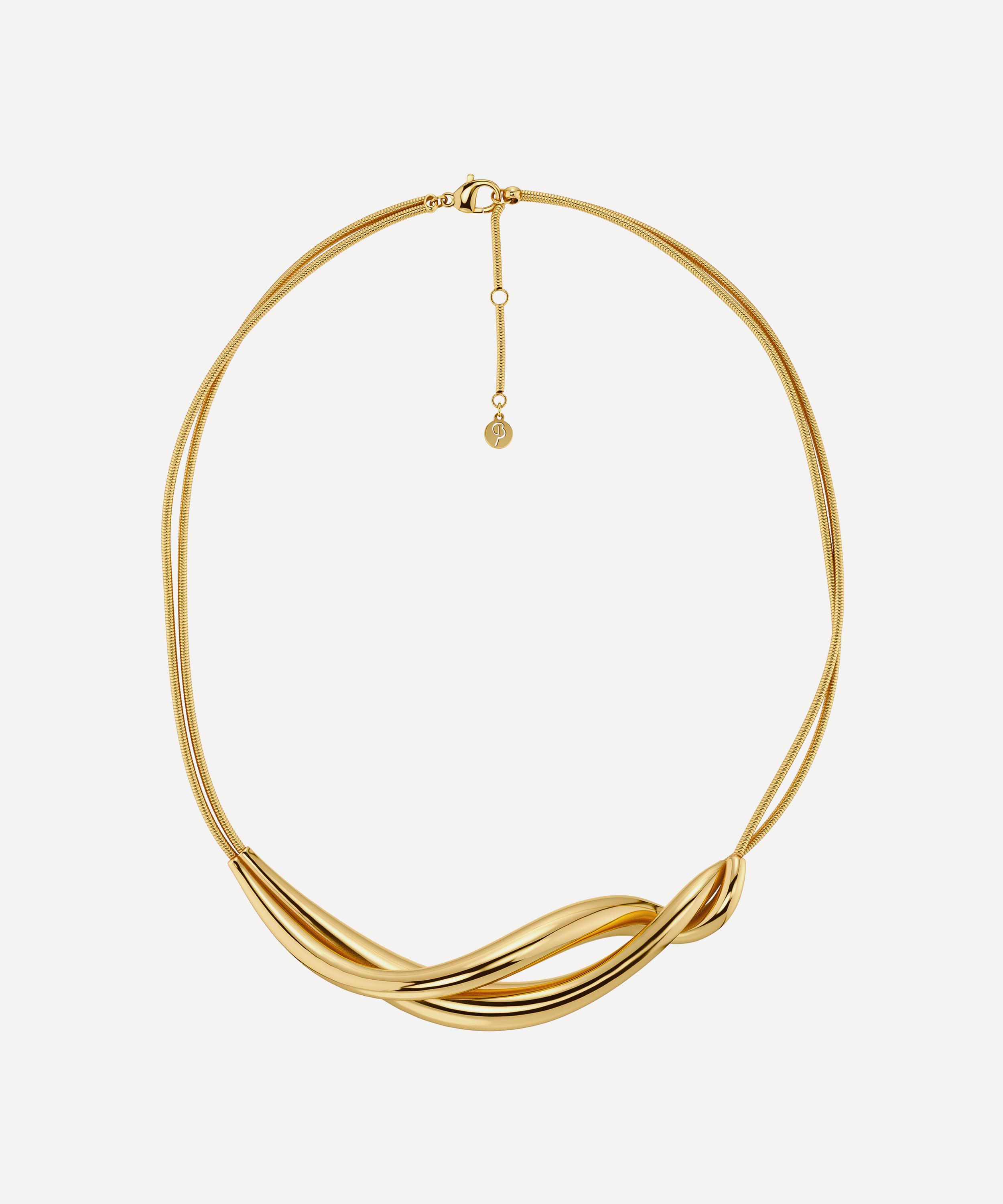 Edblad - 14ct Gold-Plated Nouveau Necklace image number 0