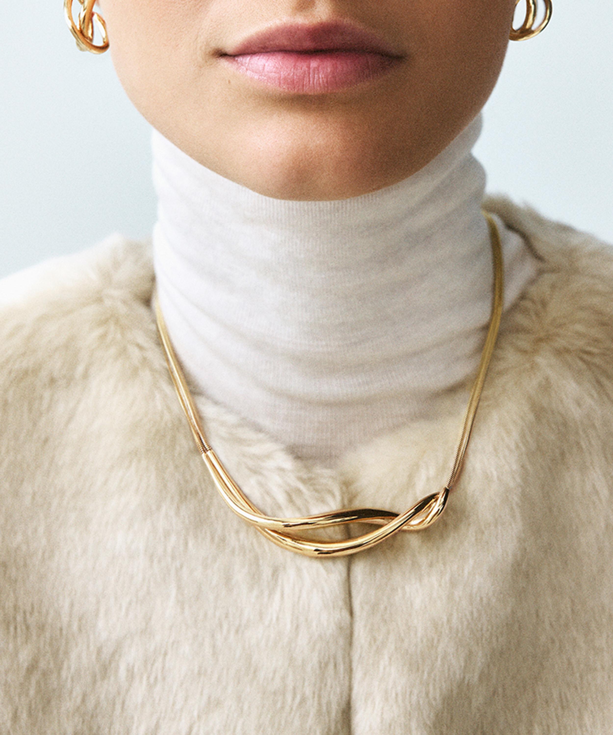 Edblad - 14ct Gold-Plated Nouveau Necklace image number 1