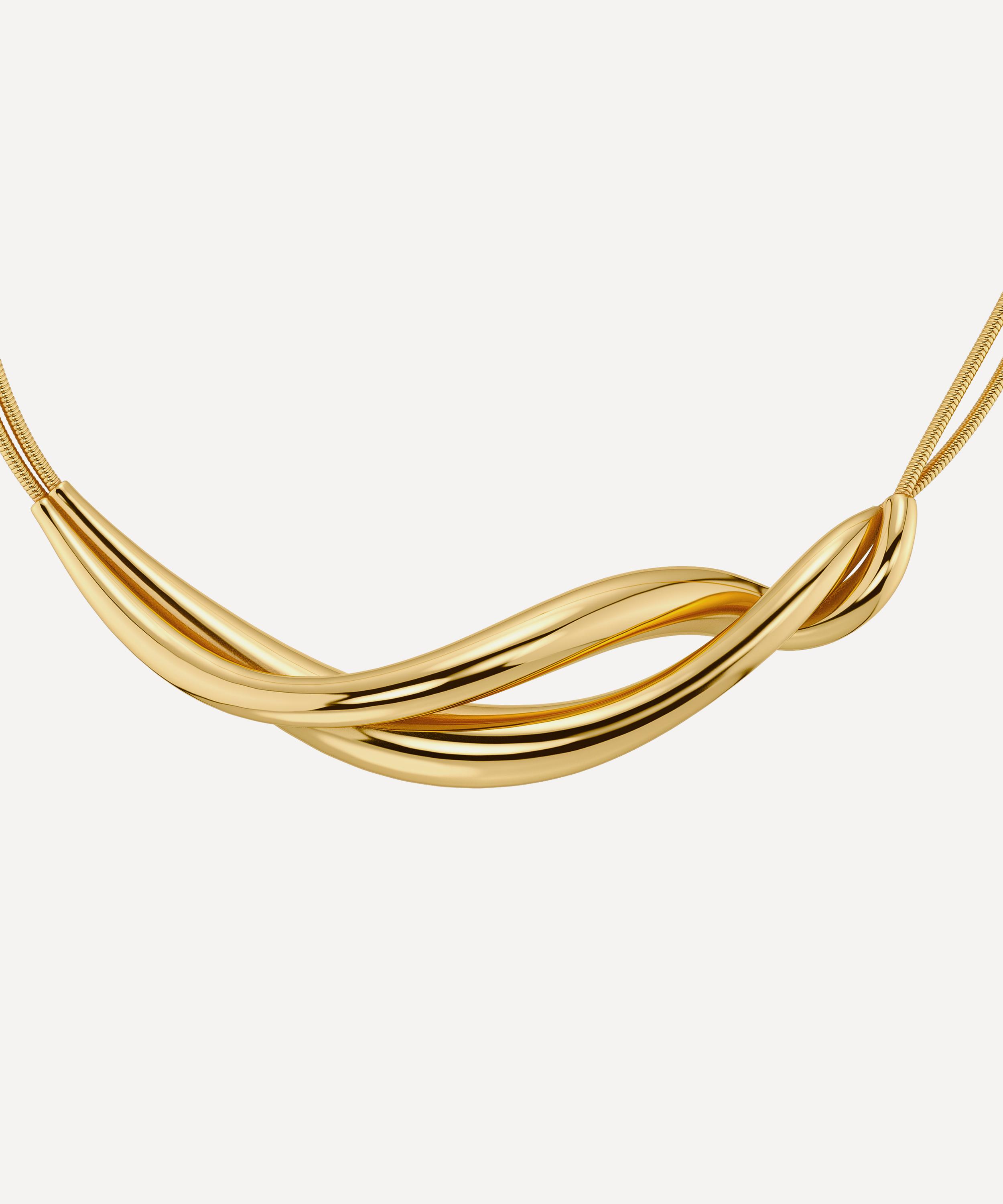 Edblad - 14ct Gold-Plated Nouveau Necklace image number 2