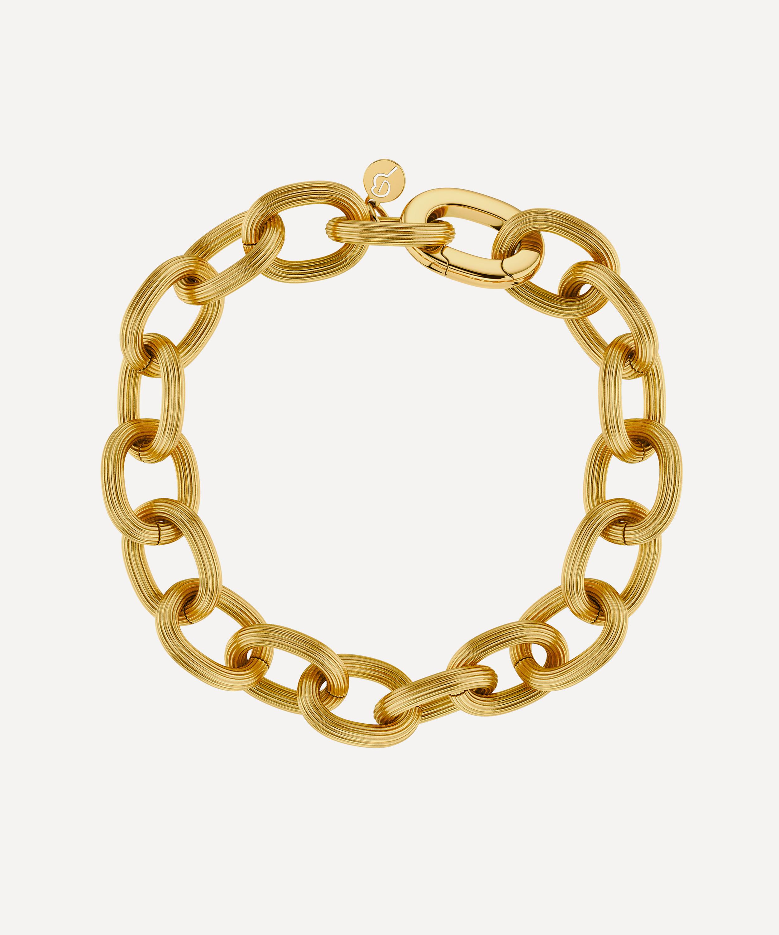 Edblad - 14ct Gold-Plated Wildern Chain Bracelet image number 0