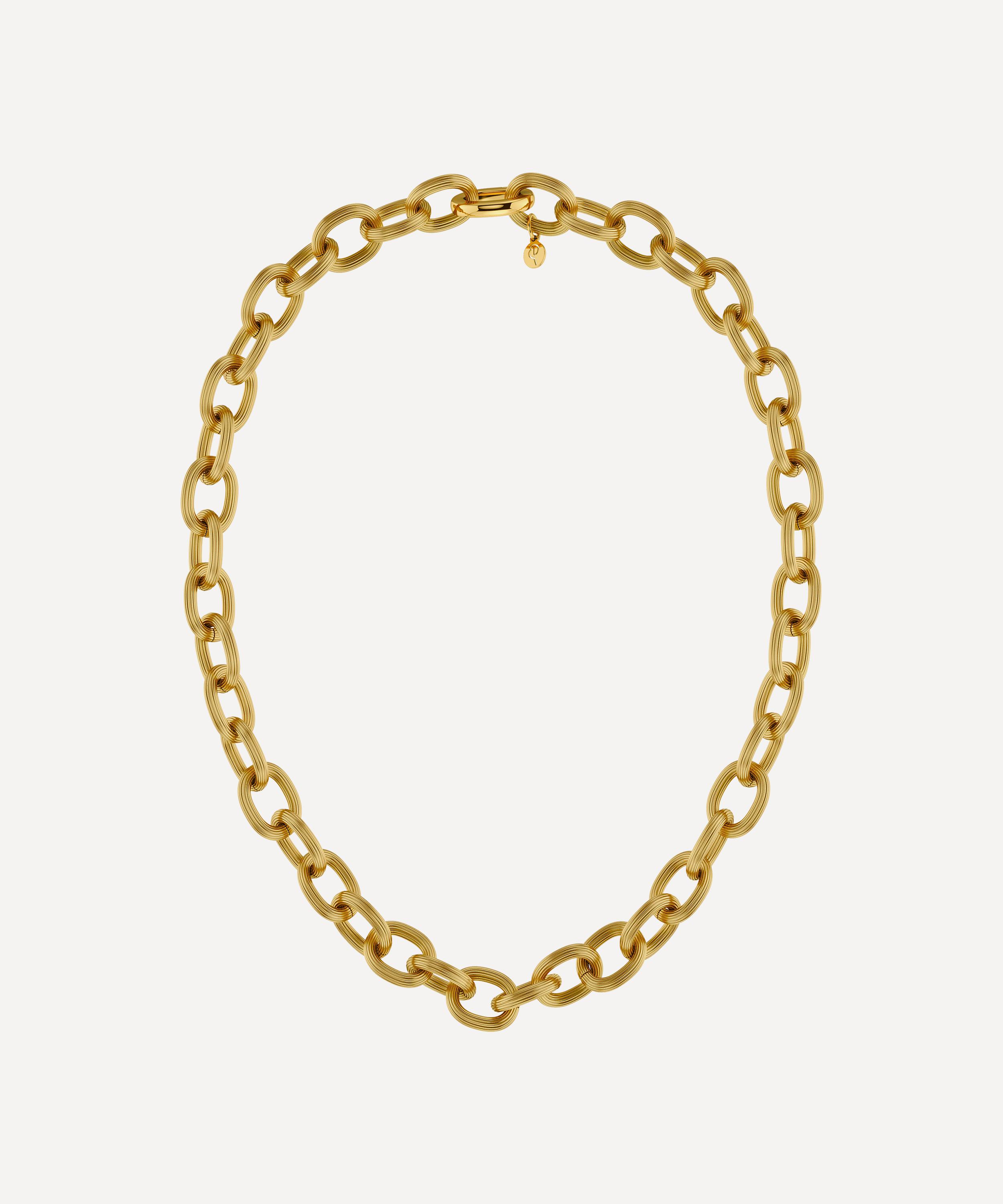 Edblad - 14ct Gold-Plated Wildern Chain Necklace image number 0