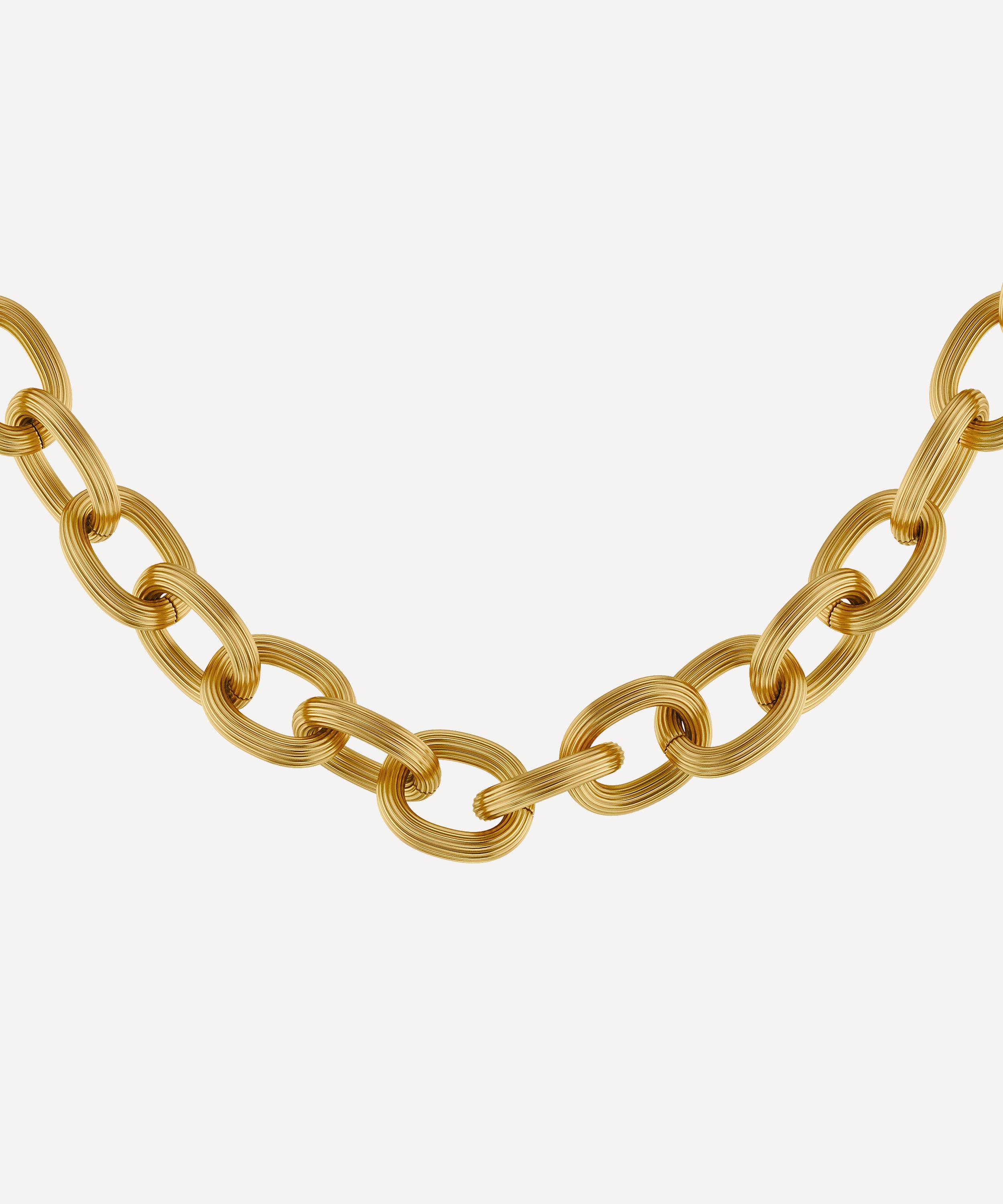 Edblad - 14ct Gold-Plated Wildern Chain Necklace image number 2