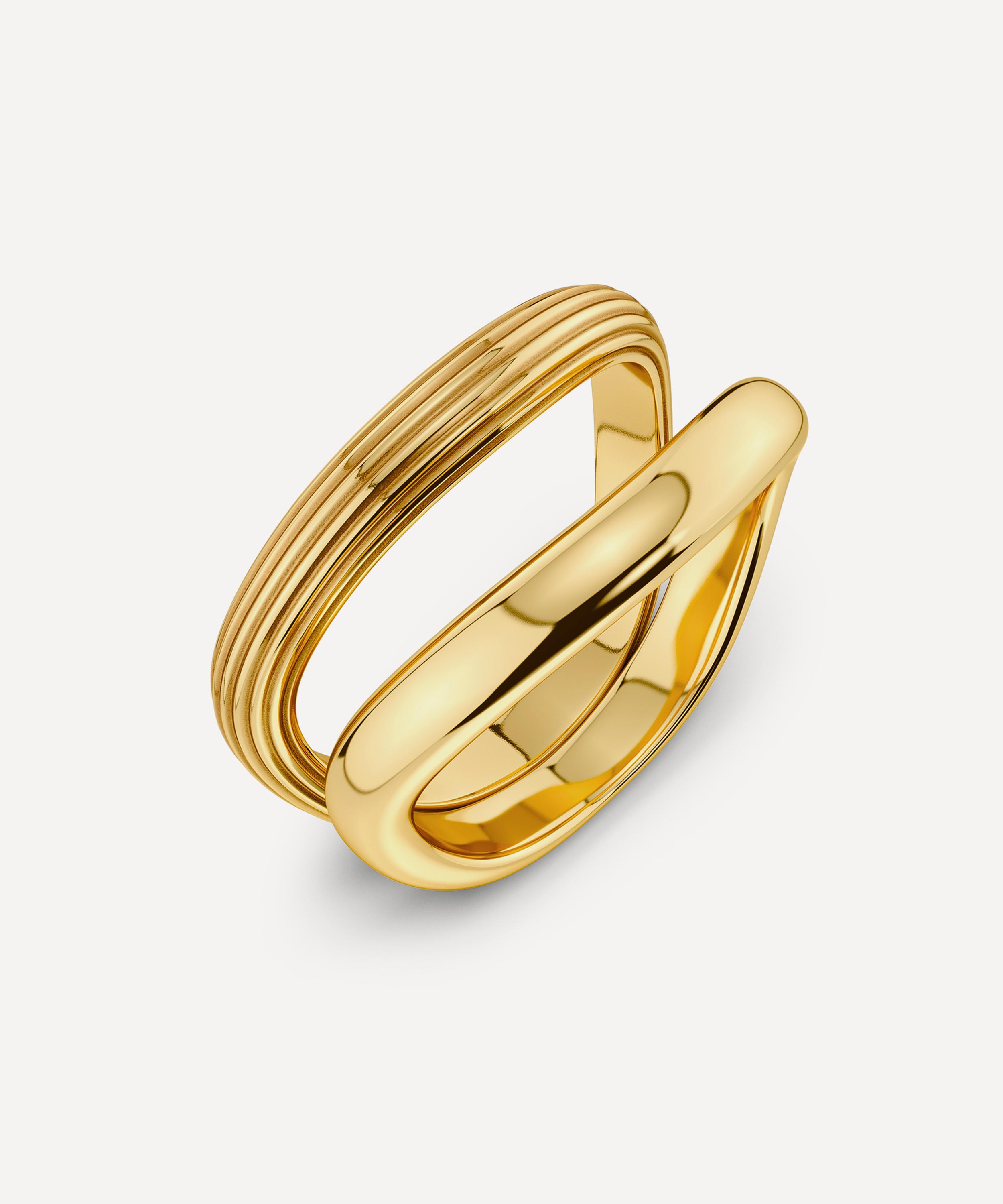 Edblad - 14ct Gold-Plated Wildern Ring image number 0