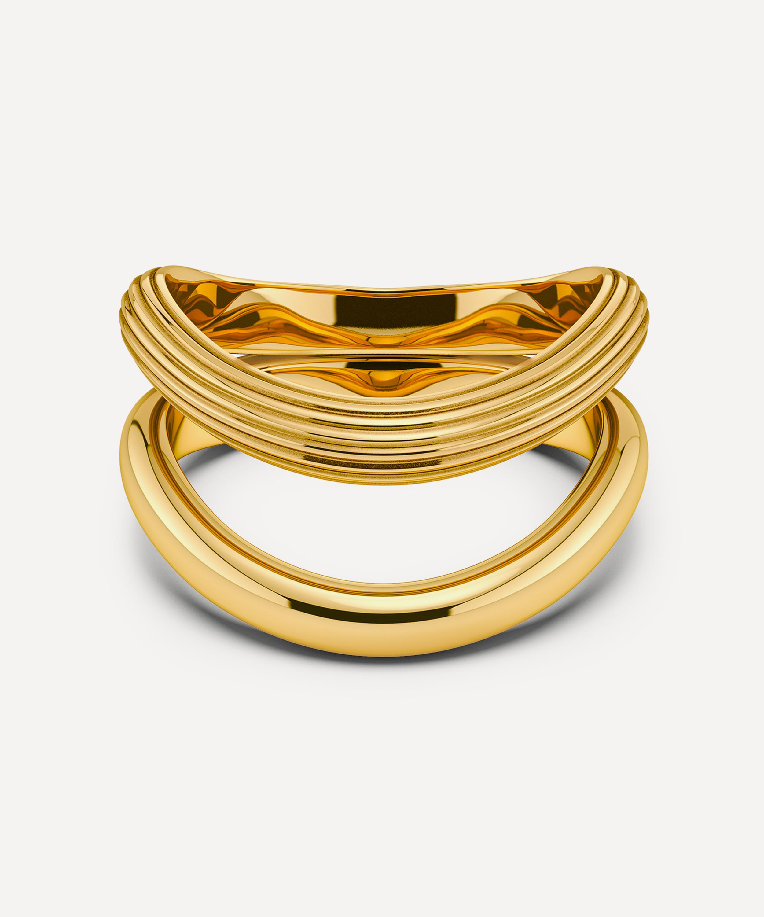 Edblad - 14ct Gold-Plated Wildern Ring image number 2