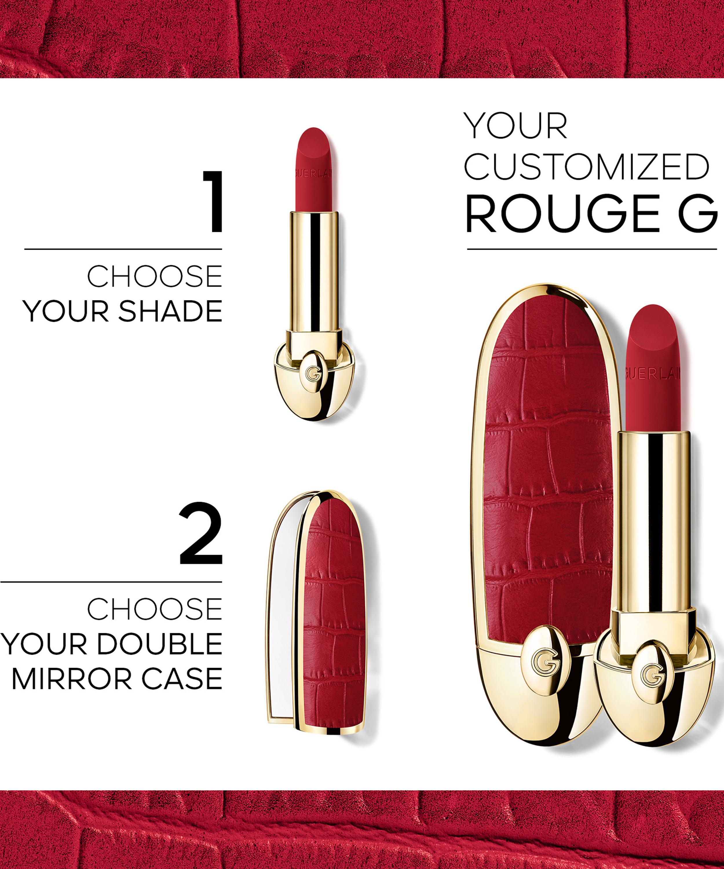 Guerlain - Rouge G Refillable Lipstick Jewel Case in Le Python image number 2