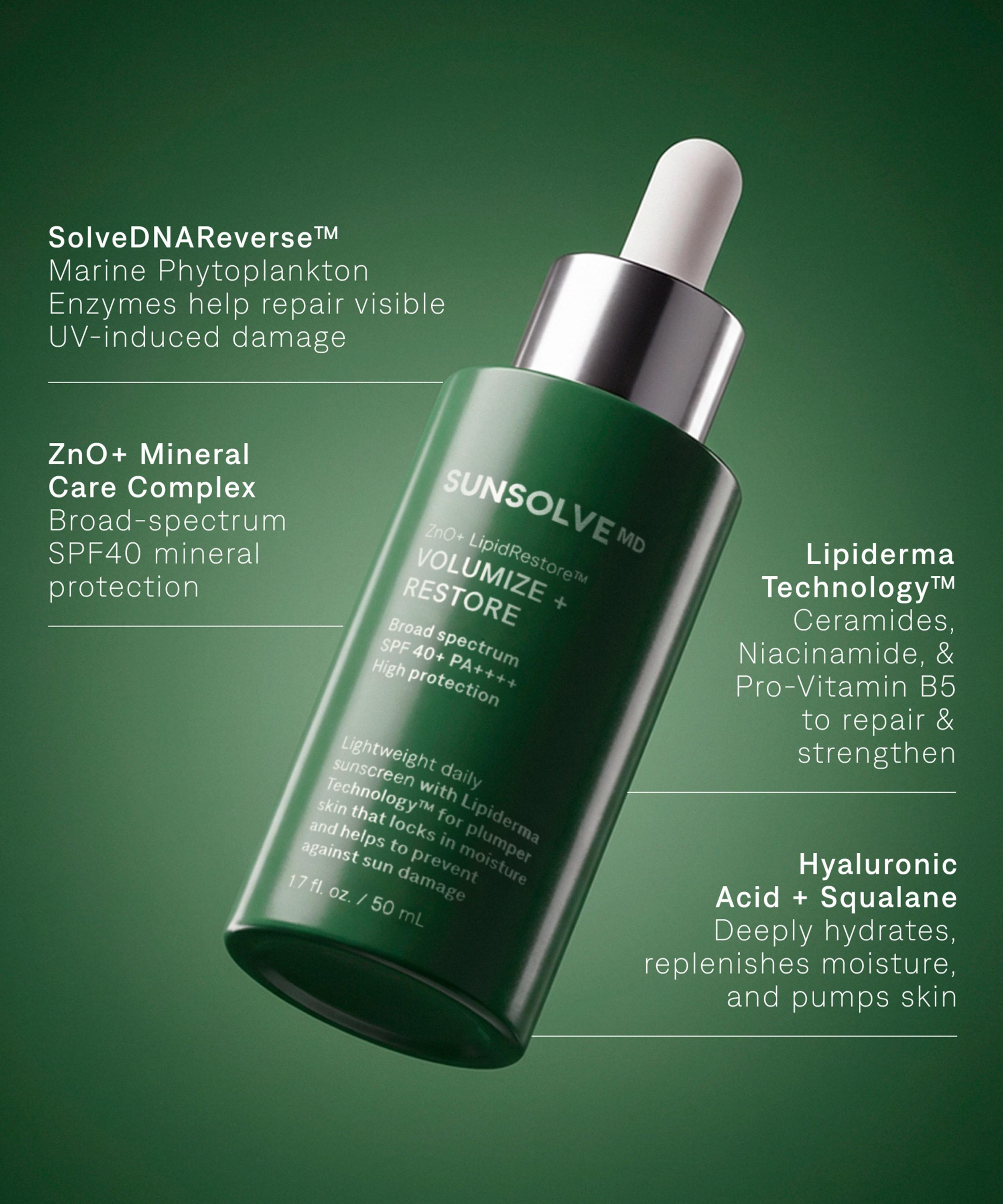 SunsolveMD - LipidRestore VOLUMIZE + RESTORE SPF40 48ml image number 3