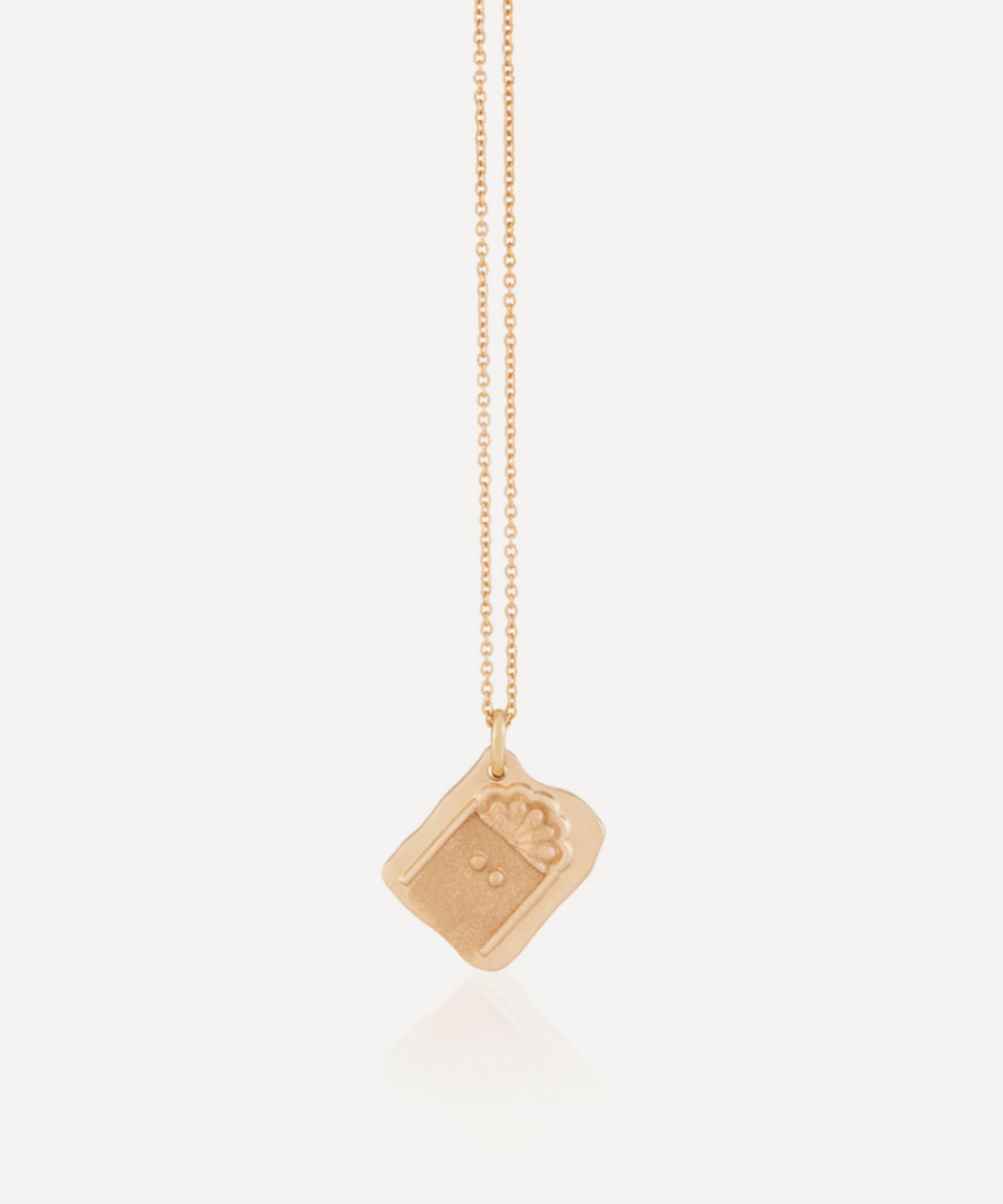 Nada Ghazal - 18ct Gold Door of Resilience Necklace