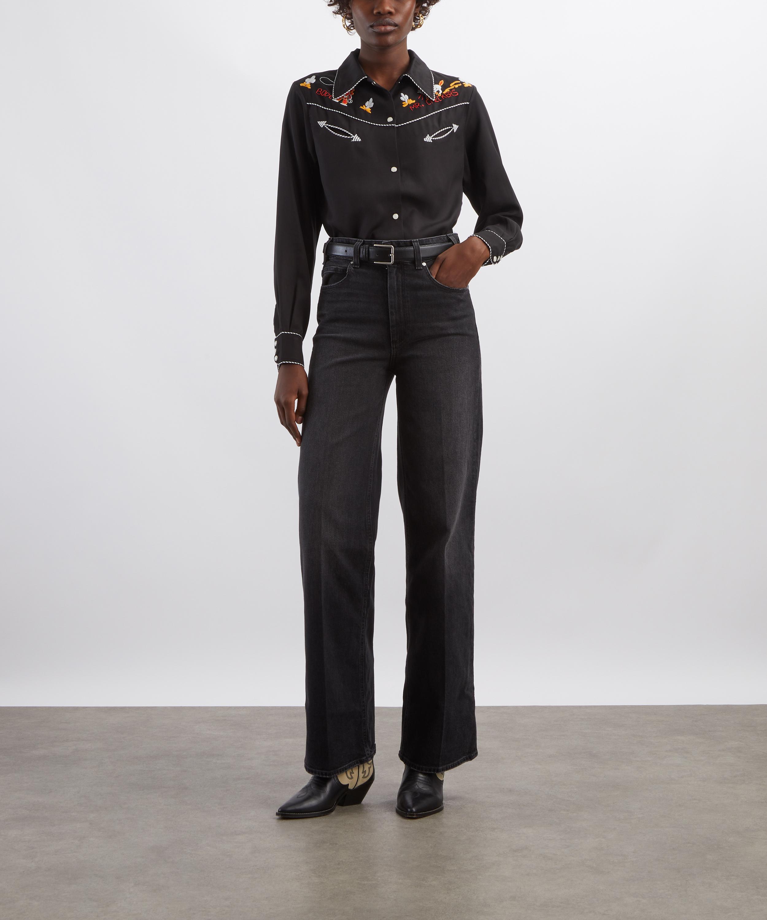 Bode - Checkers Western Shirt image number 1