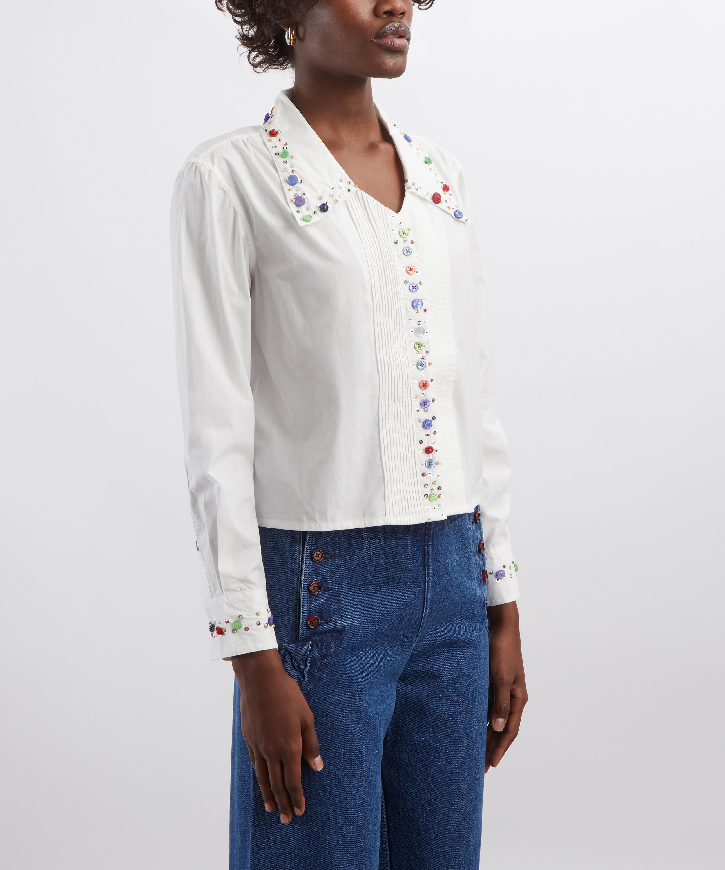 Bode - Button Jar Blouse image number 2