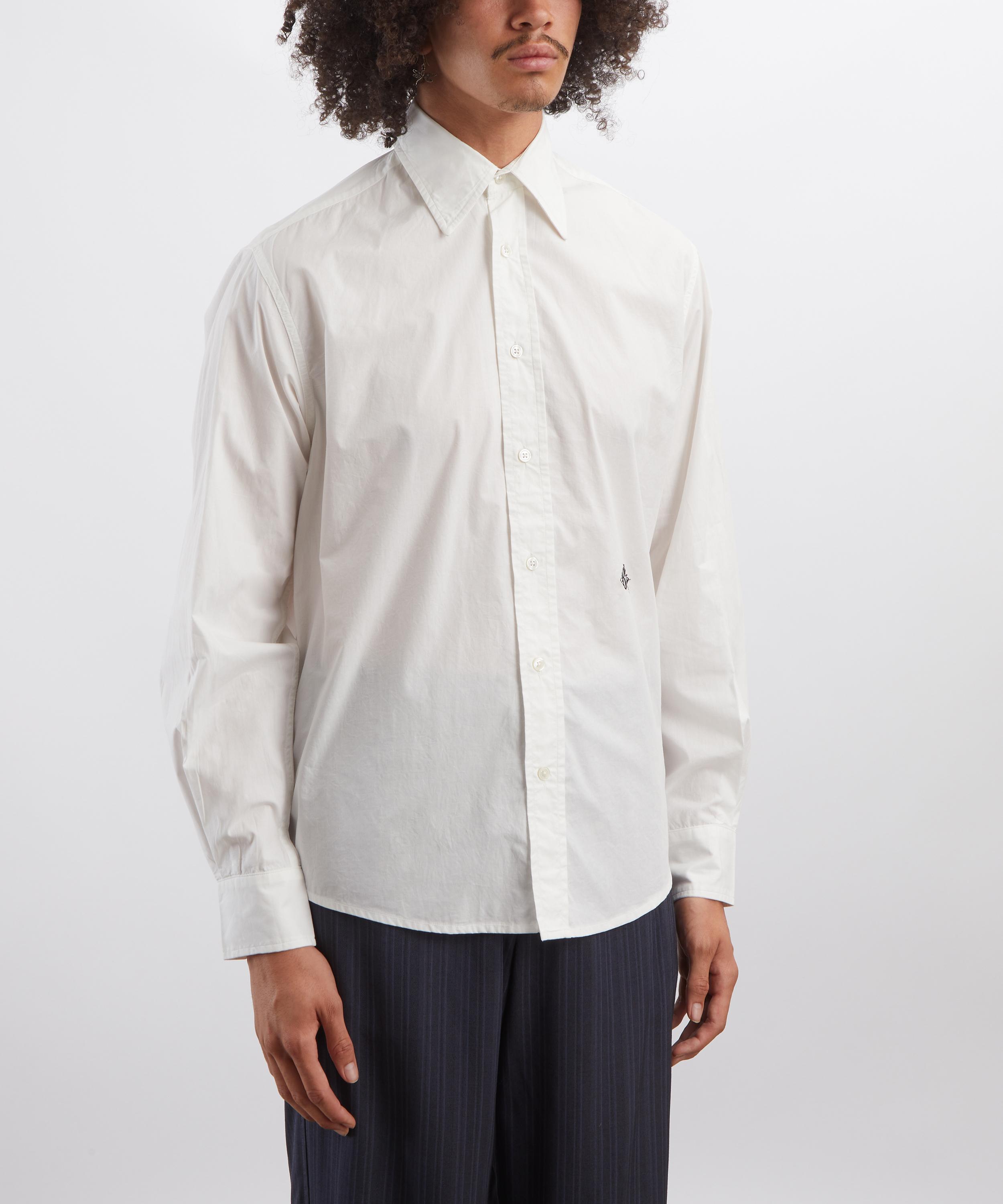 Bode - Monogrammed Poplin Shirt image number 2