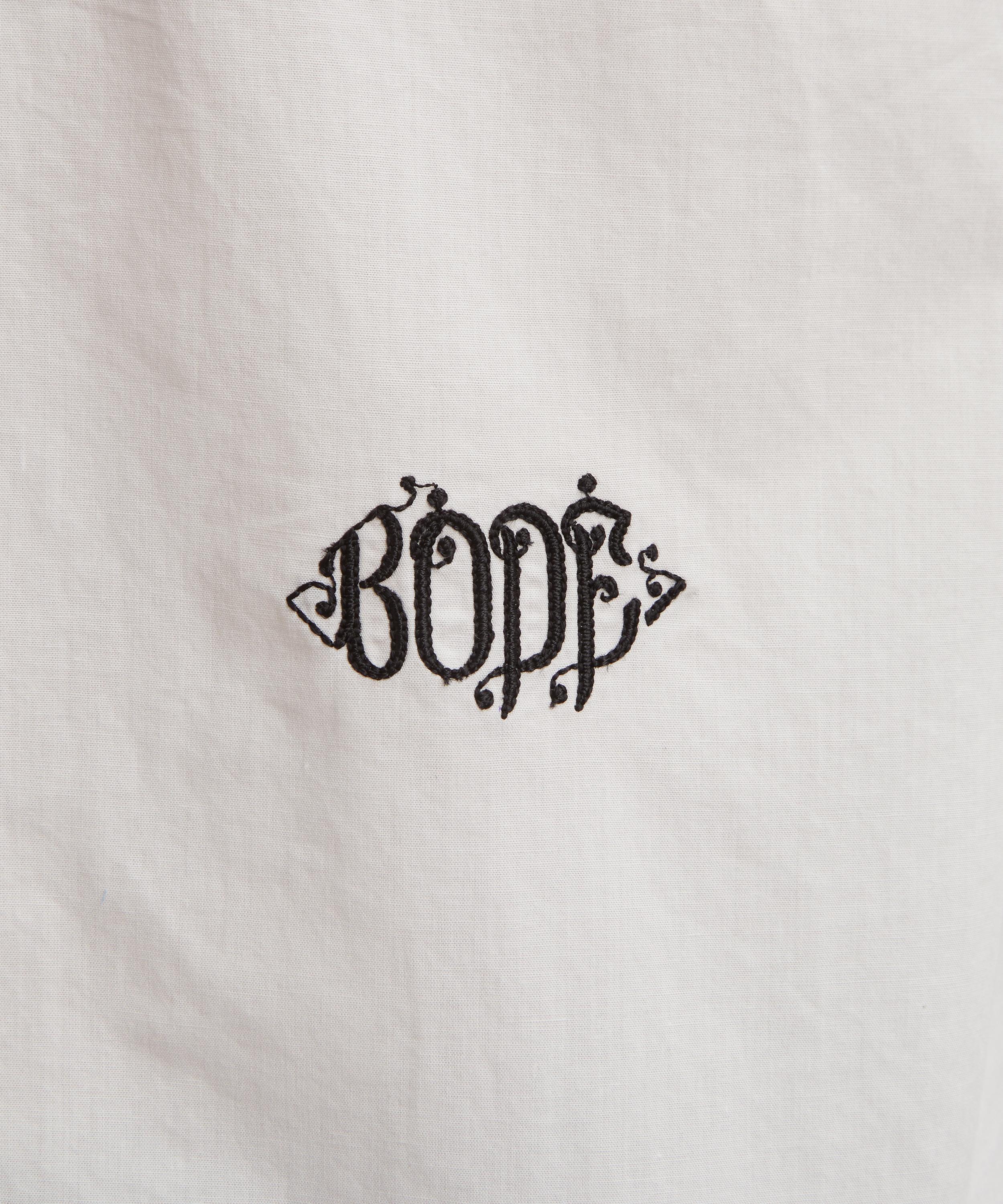 Bode - Monogrammed Poplin Shirt image number 4