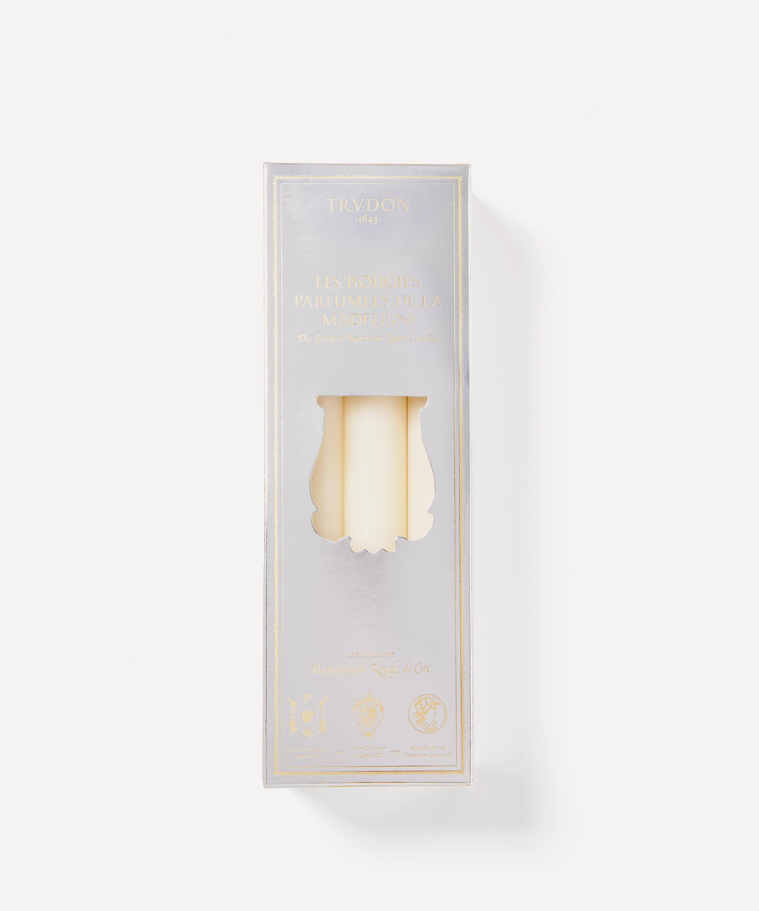 Trudon - Fir Madeleine White Six Taper Candles